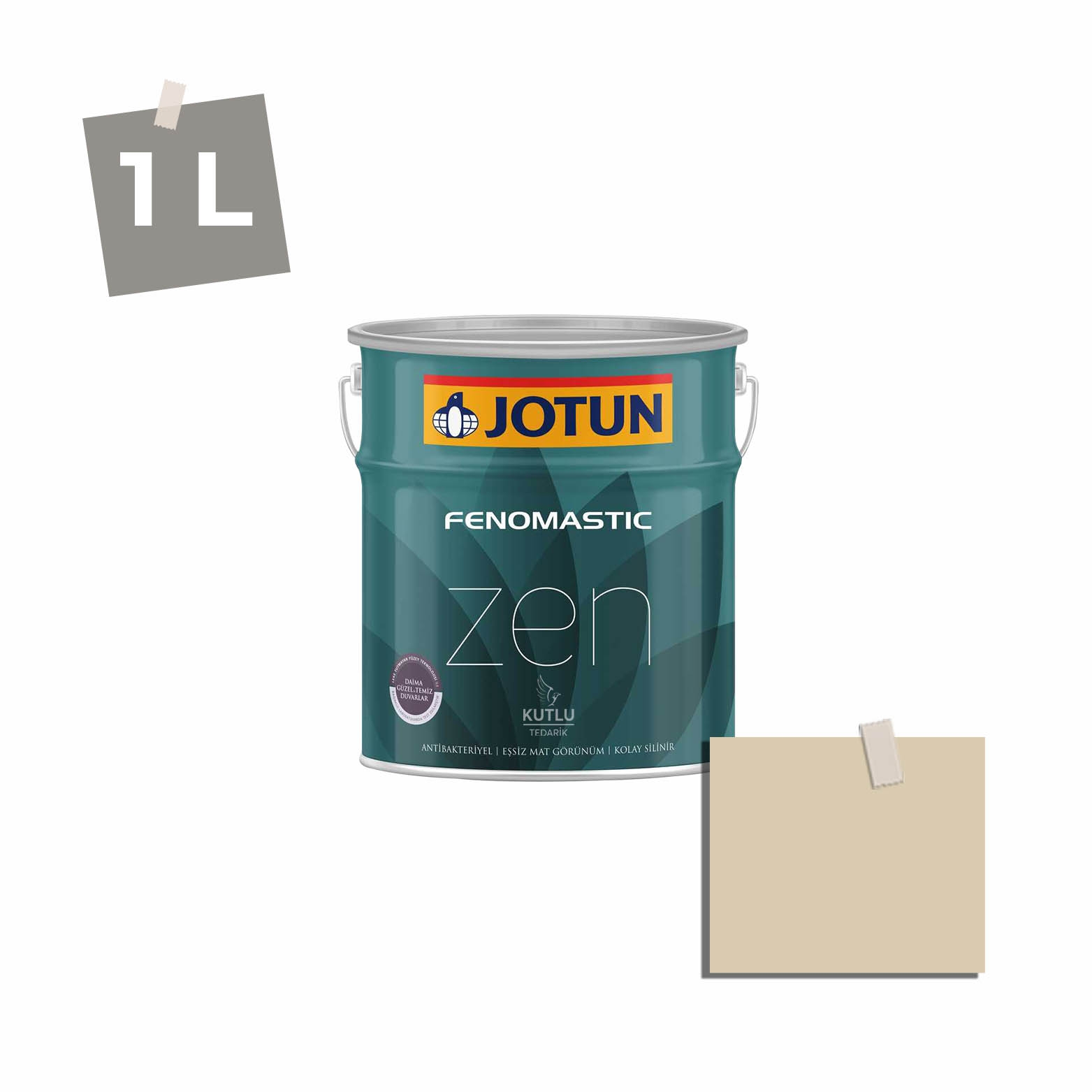 Jotun Fenomastic Zen Mat 1 Lt 12080 Soft Radiance Ncs 1710-Y04R