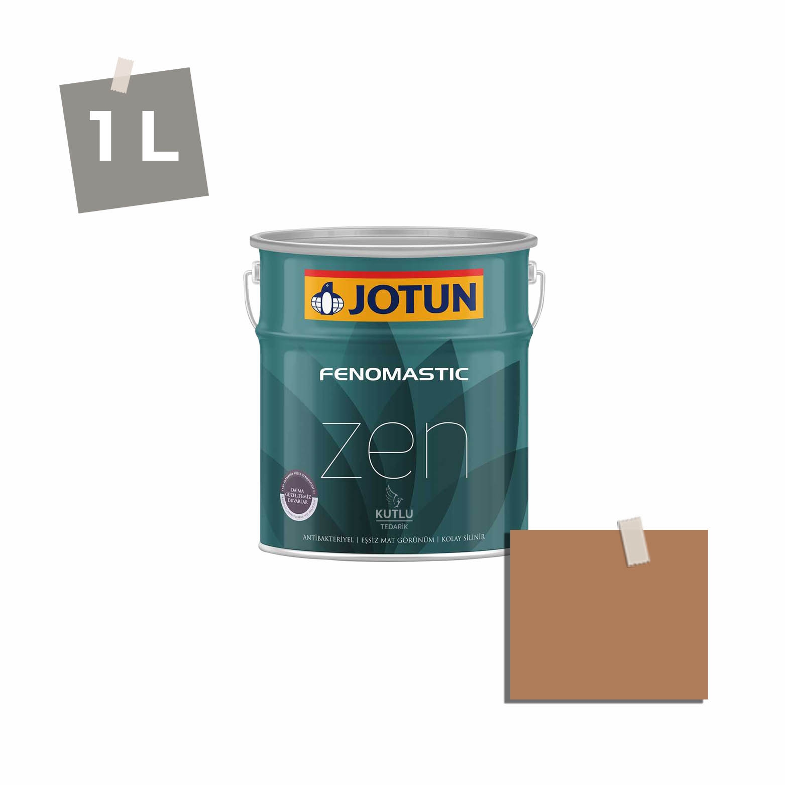 Jotun Fenomastic Zen Mat 1 Lt 12124 Natural Clay Ncs 3932-Y40R