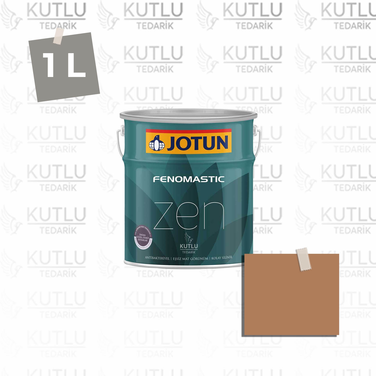 Jotun Fenomastic Zen Mat 1 Lt 12124 Natural Clay Ncs 3932-Y40R