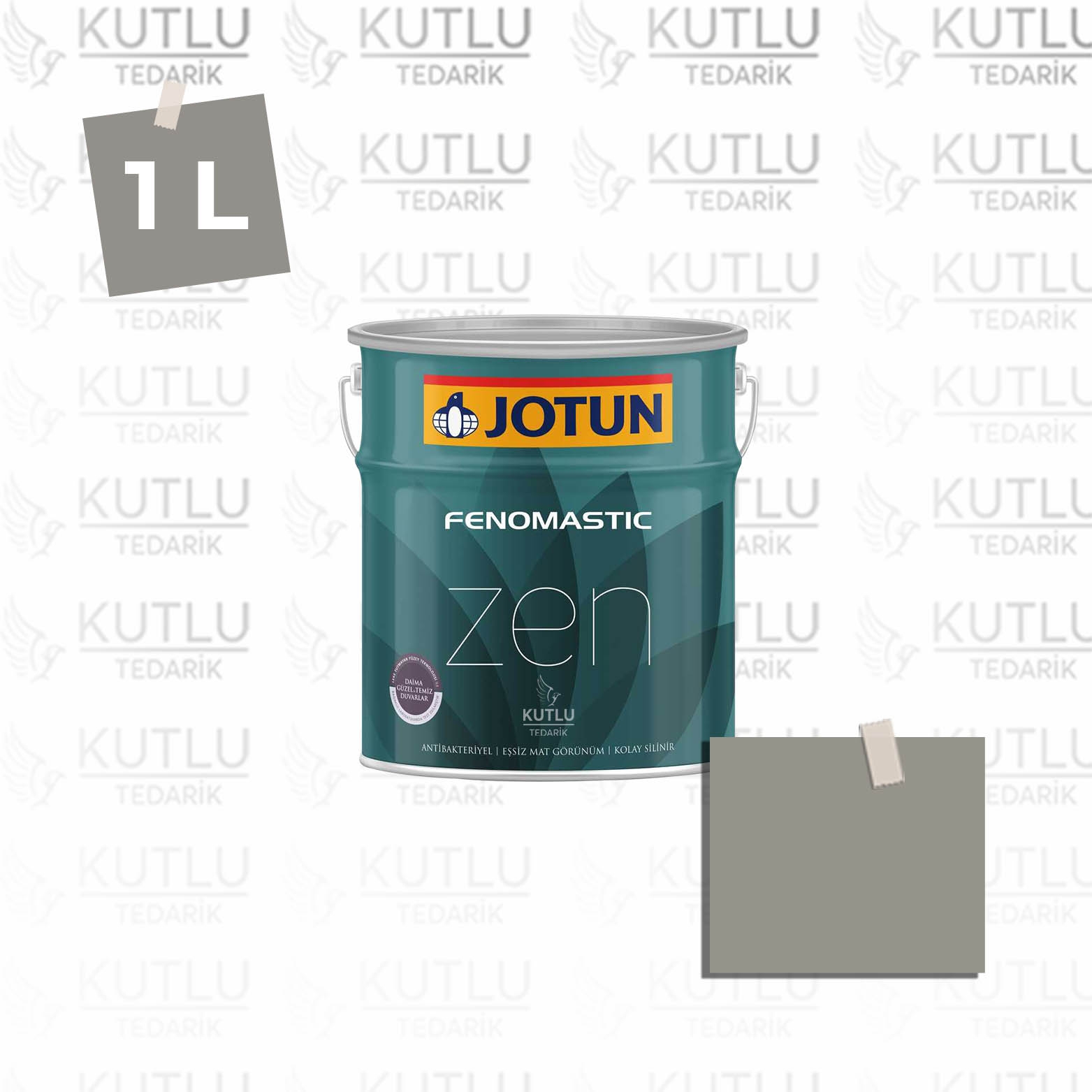 Jotun Fenomastic Zen Mat 1 Lt 1877 Pebblestone Valmuefro Ncs S4502-Y