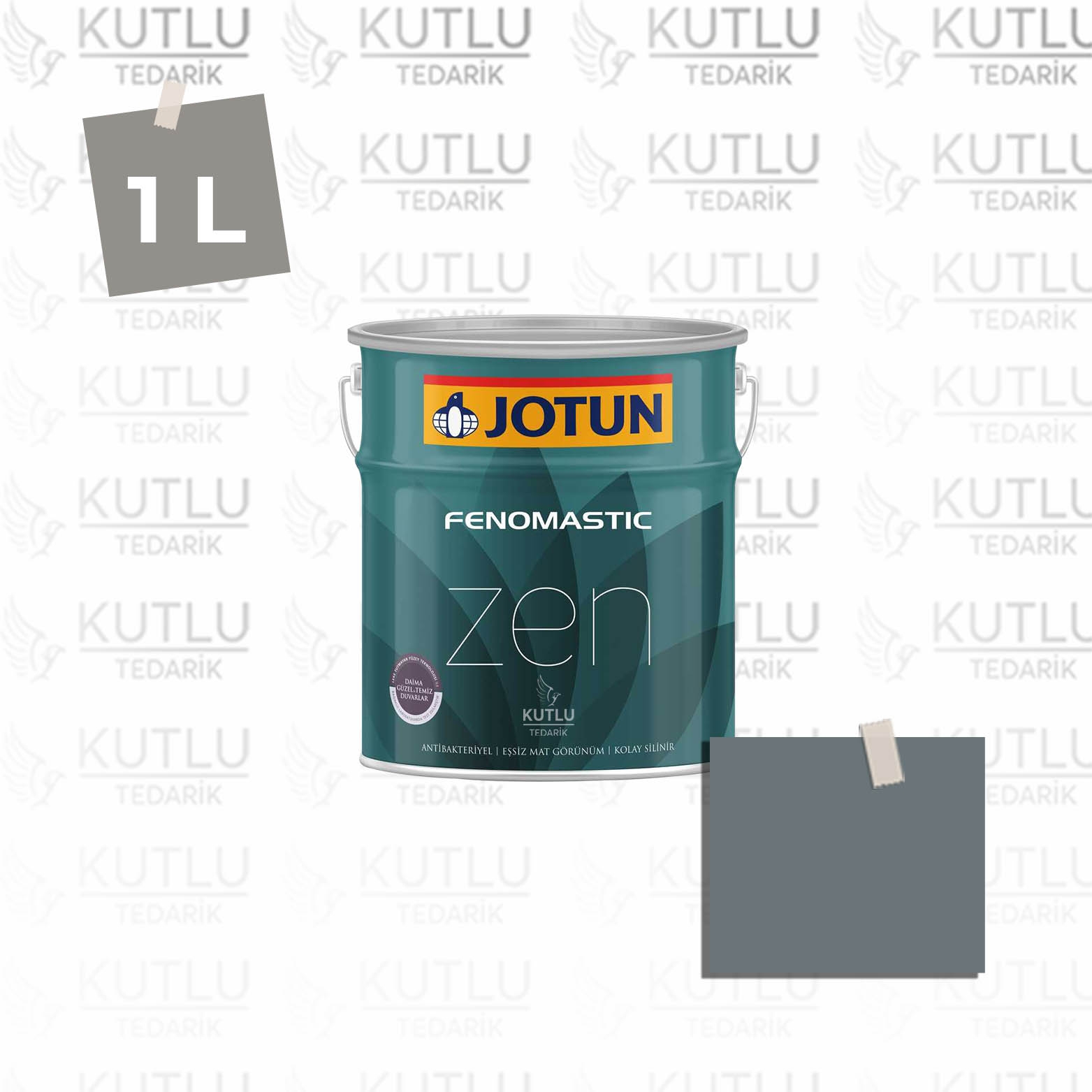 Jotun Fenomastic Zen Mat 1 Lt 5030 St.Pauls Blue Ncs 6108-B08G