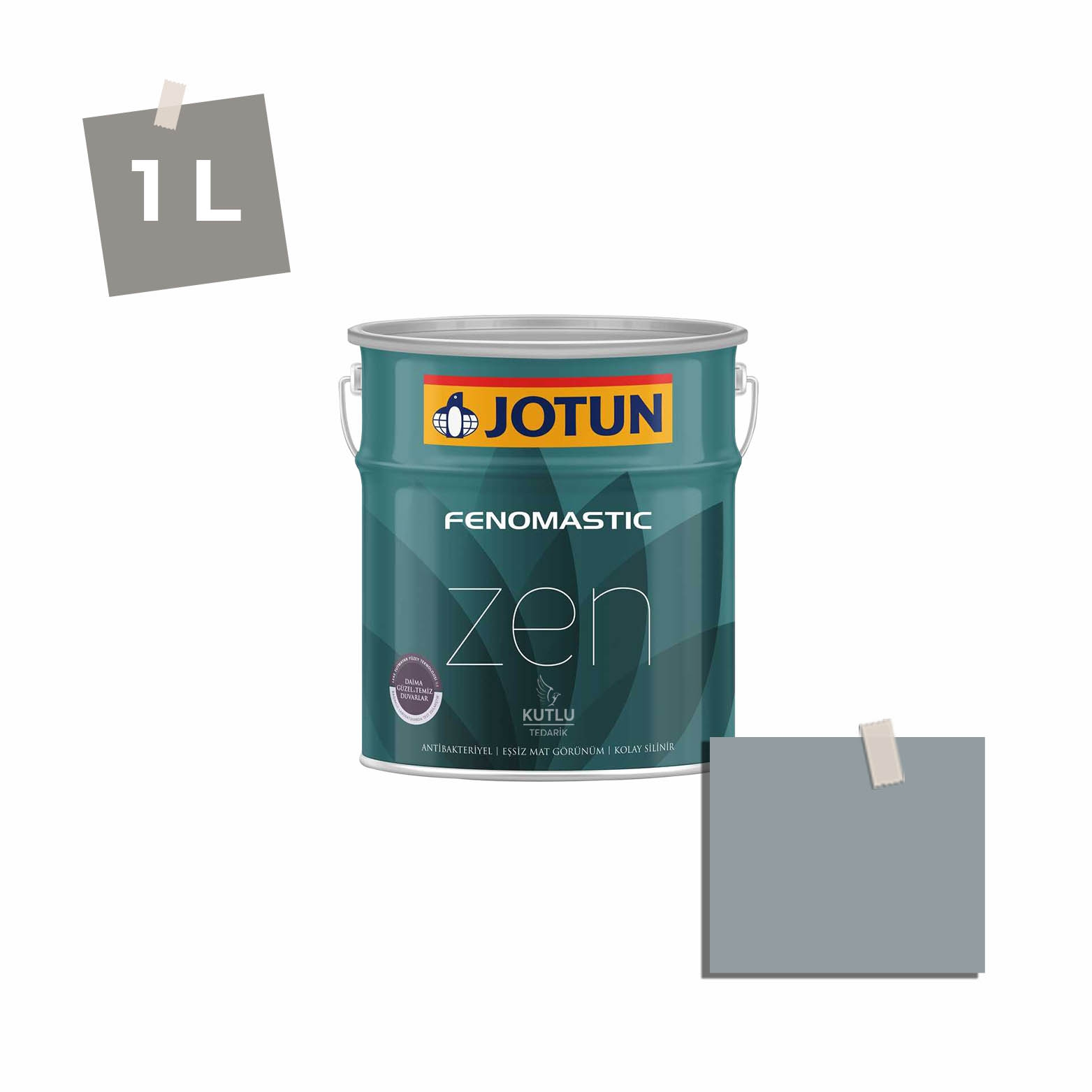 Jotun Fenomastic Zen Mat 1 Lt 5249 Arctic Grey Linbla Ncs 3908-B01G