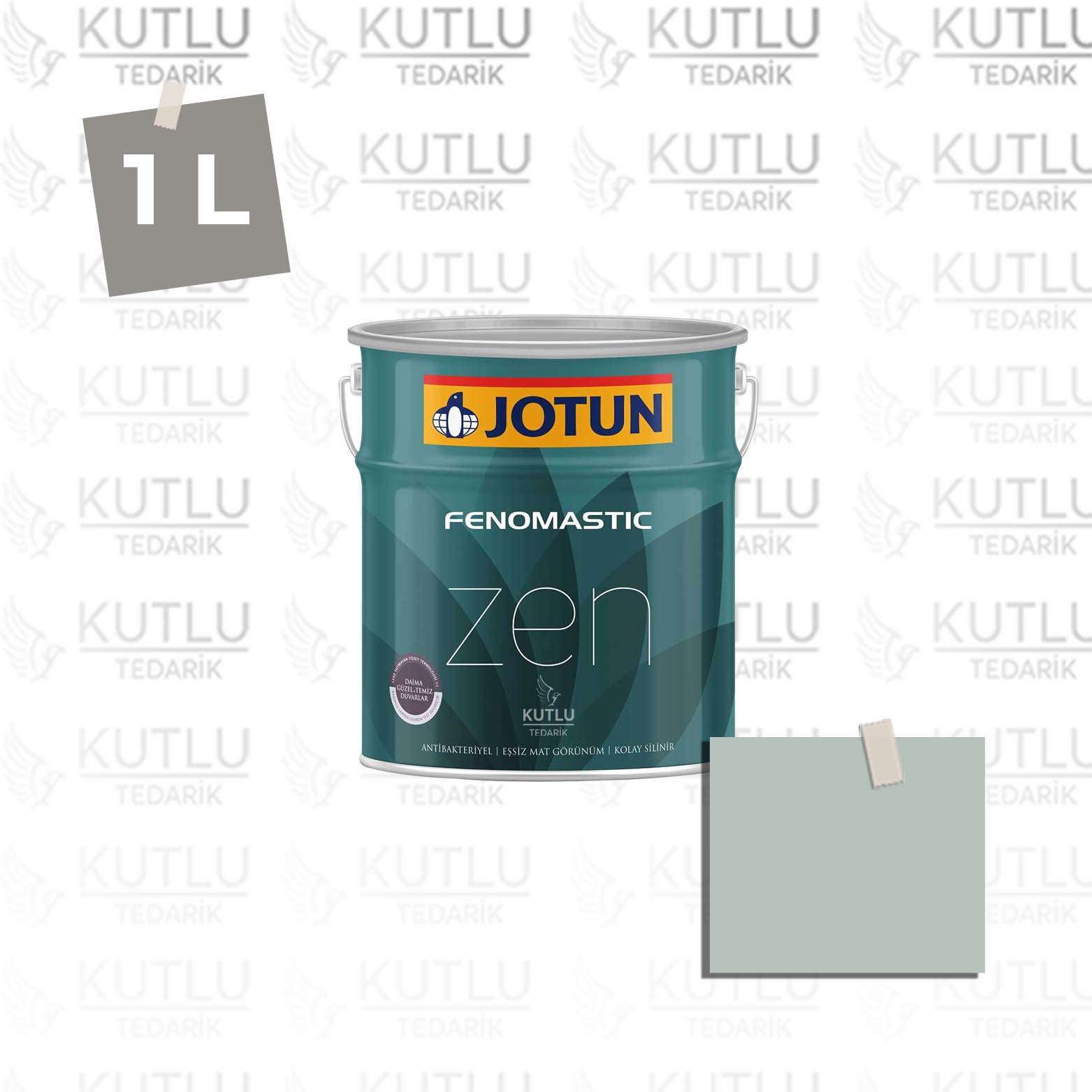 Jotun Fenomastic Zen Mat 1 Lt 6351 Tender Green Ncs 2405-B72G