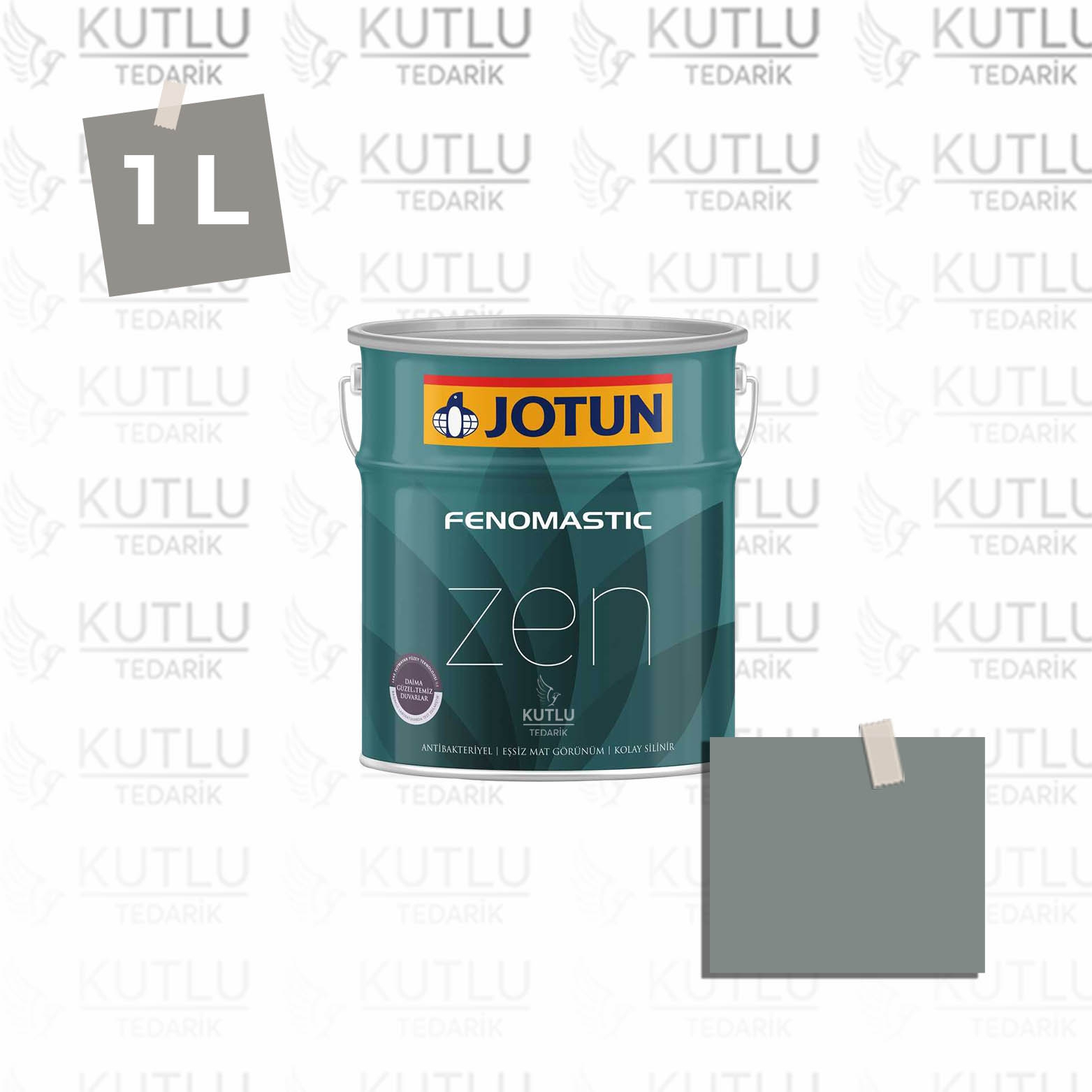 Jotun Fenomastic Zen Mat 1 Lt 6352 Evening Green Ncs 5105-B81G