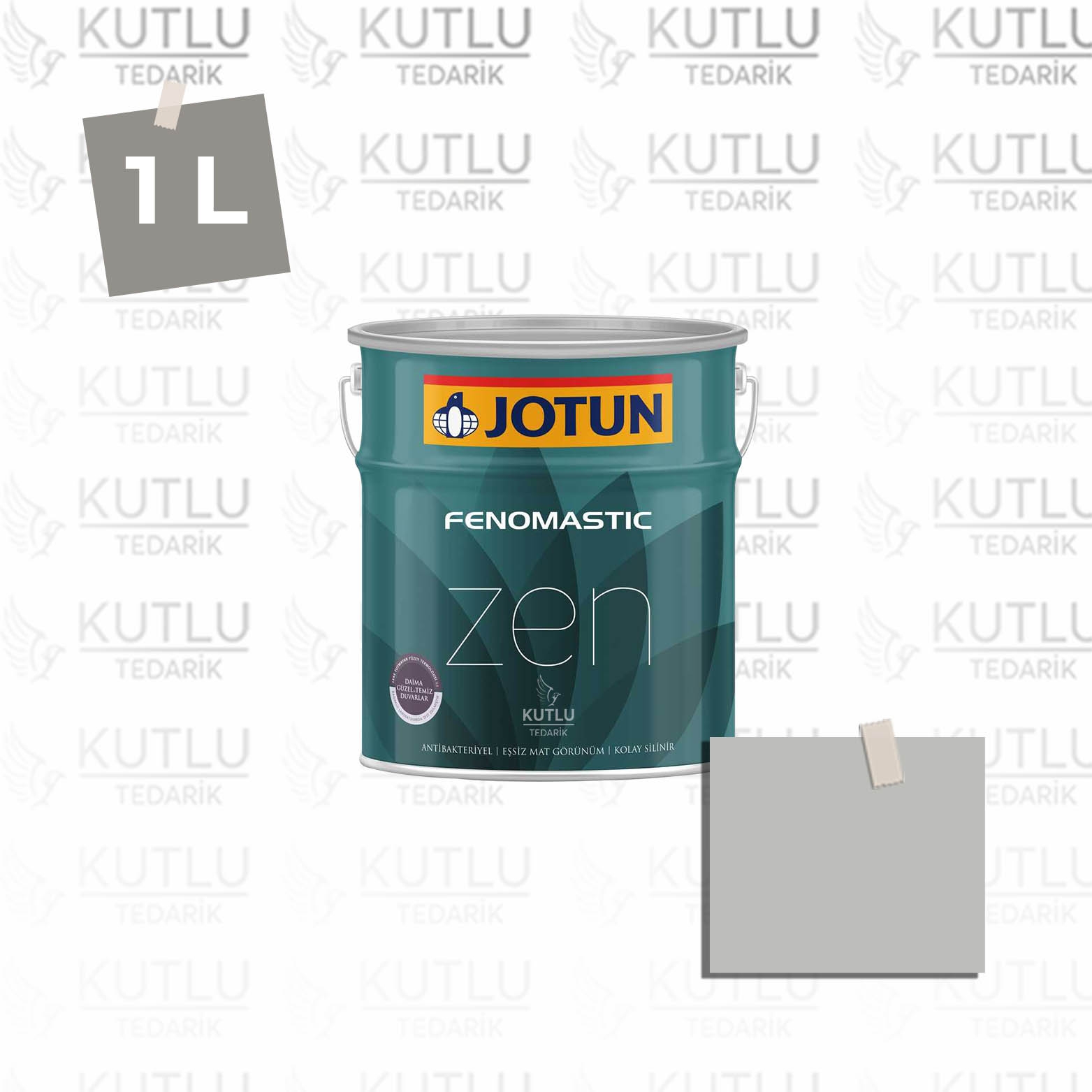 Jotun Fenomastic Zen Mat 1 Lt 9911 Platinum Noytral Ncs S2500-N