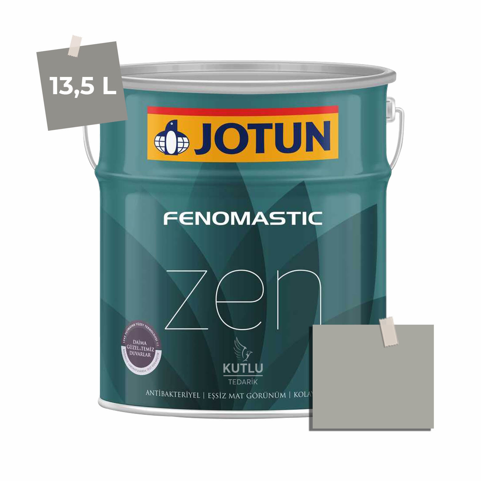 Jotun Fenomastic Zen Mat 13,5 Lt 1032 Iron Grey Gra Harmoni Ncs S3502-Y