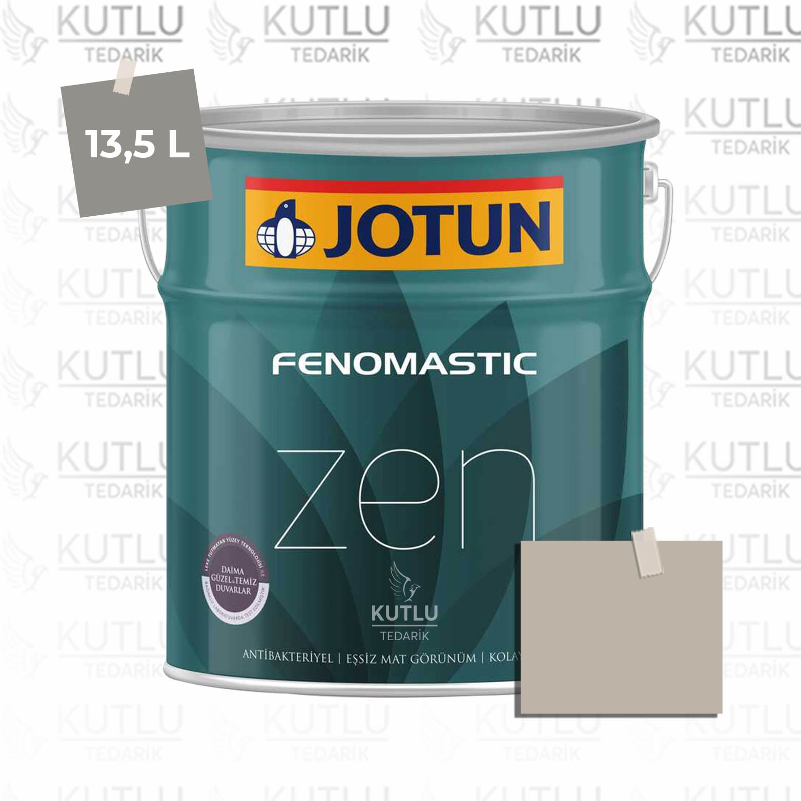 Jotun Fenomastic Zen Mat 13,5 Lt 10342 Sable Stone Kalkgra Ncs 2903-Y30R