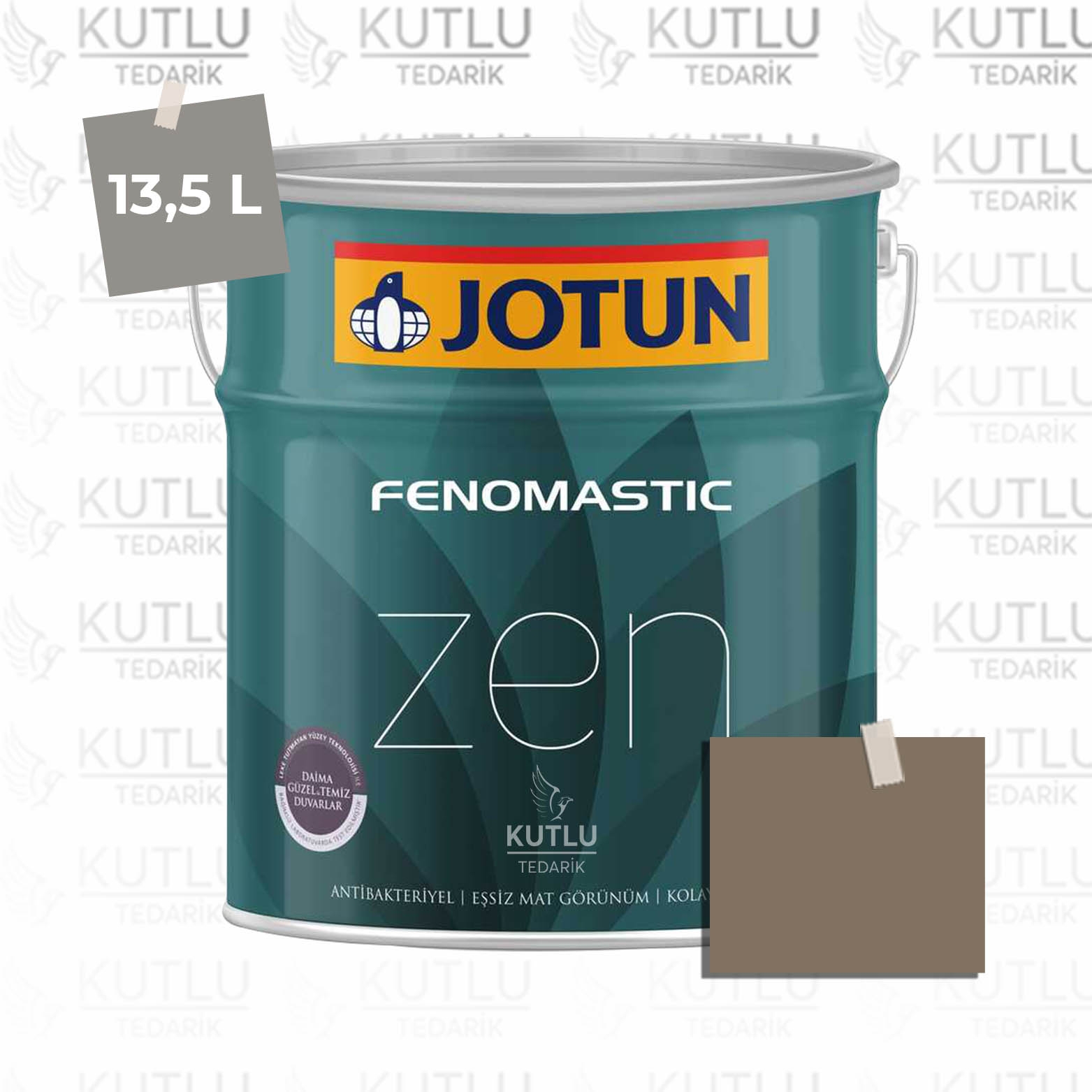 Jotun Fenomastic Zen Mat 13,5 Lt 10385 Belgian Brown Ncs S6010-Y10R