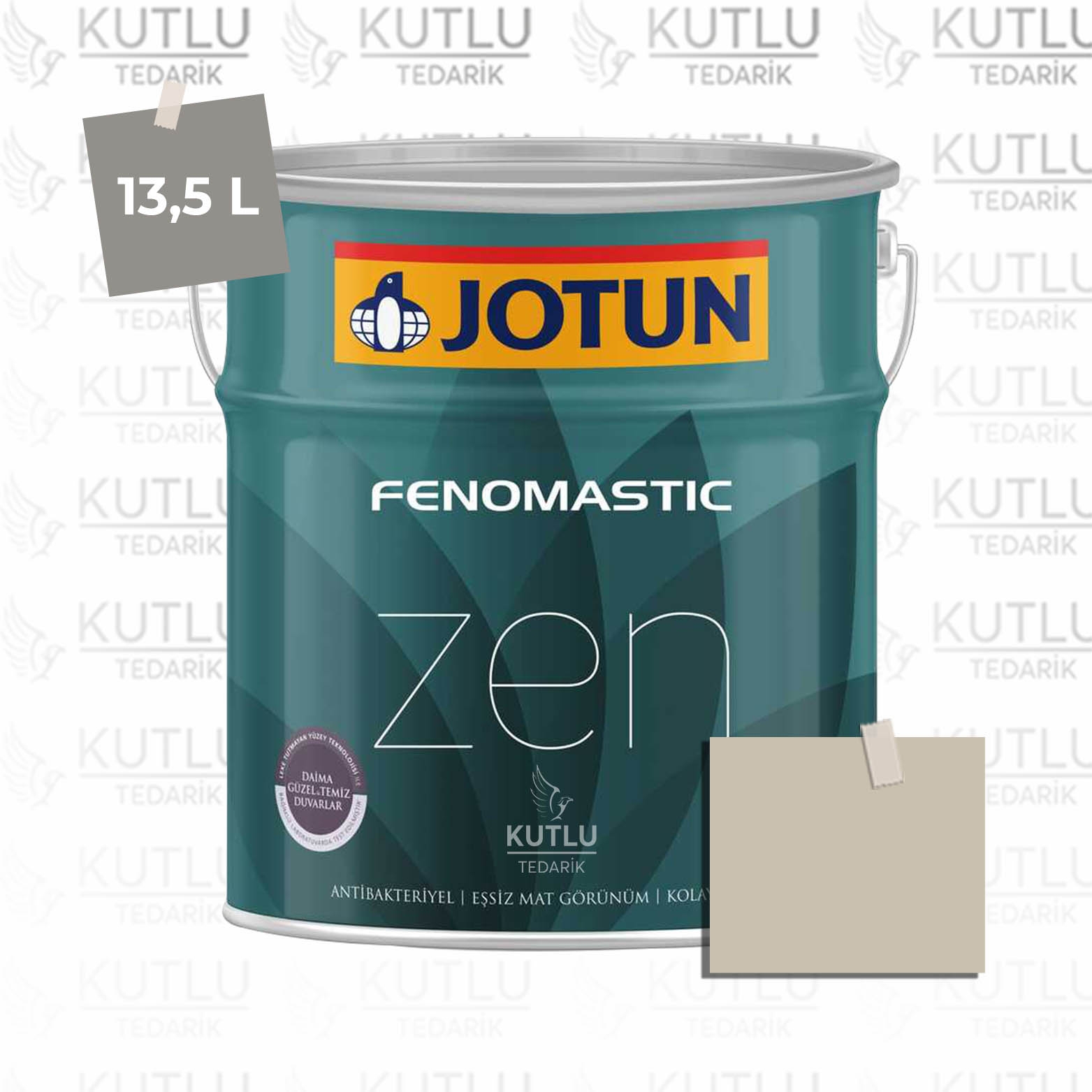 Jotun Fenomastic Zen Mat 13,5 Lt 12075 Soothing Beige Ncs 2305-Y22R