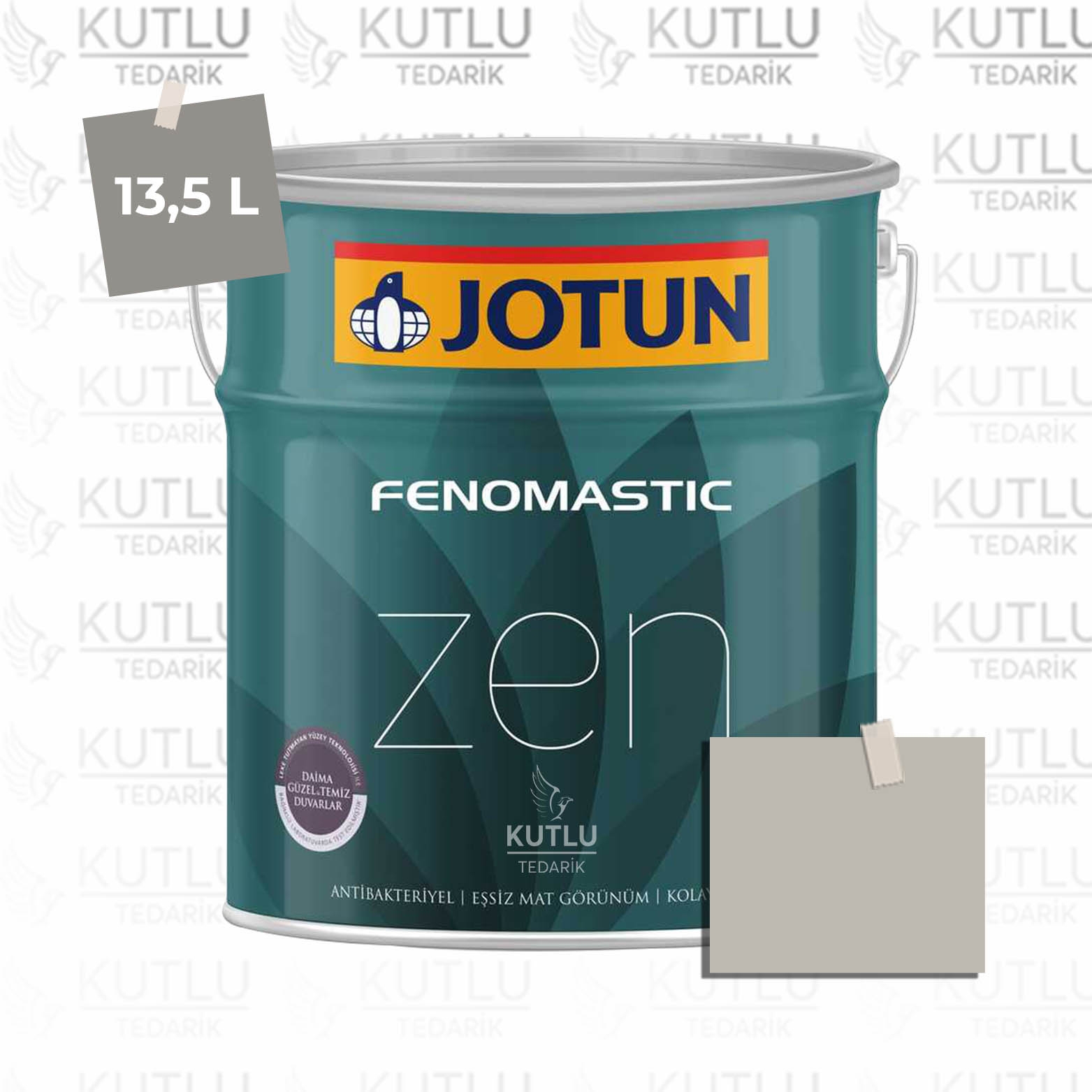 Jotun Fenomastic Zen Mat 13,5 Lt 12078 Comfort Grey Ncs 2703-Y19R