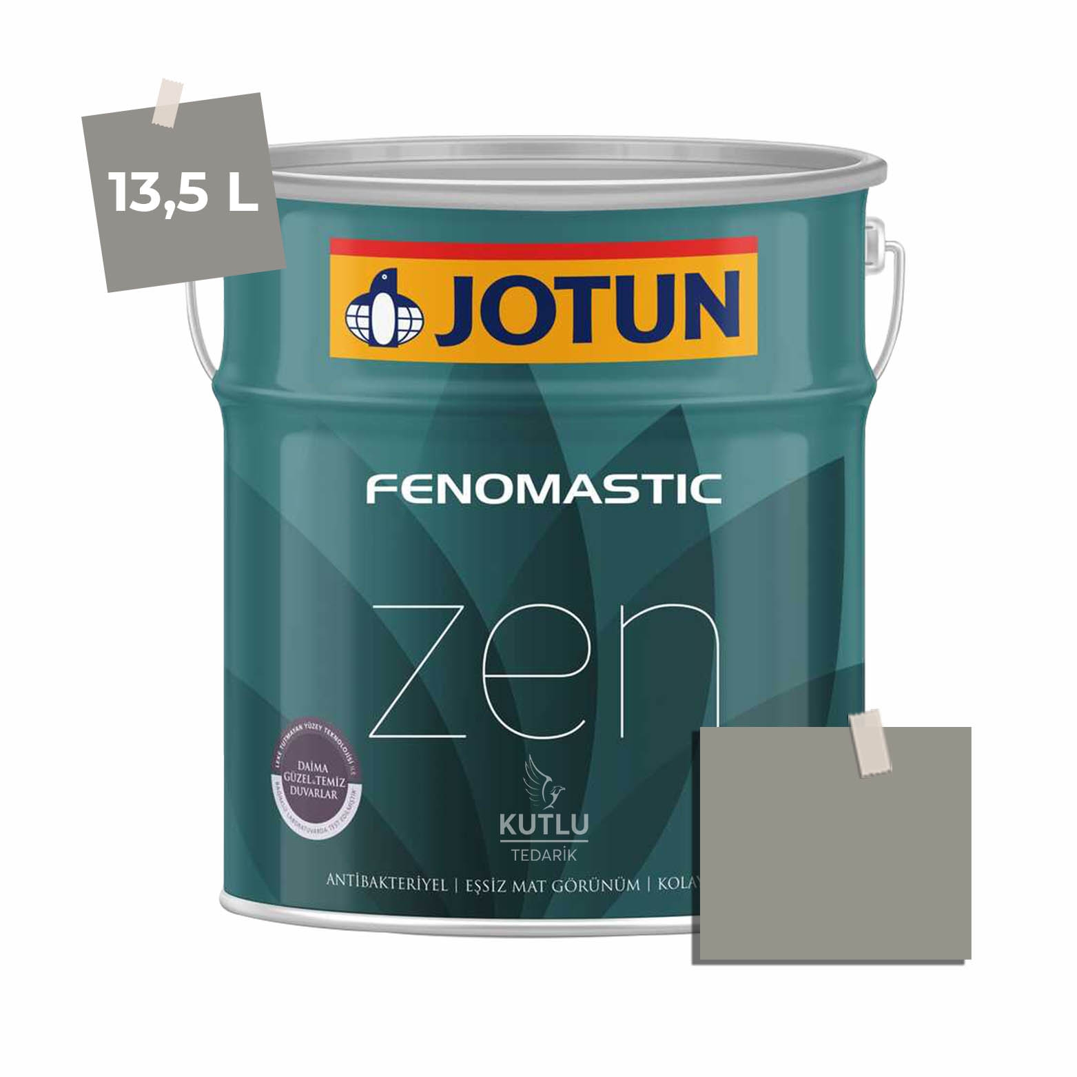 Jotun Fenomastic Zen Mat 13,5 Lt 1877 Pebblestone Valmuefro Ncs S4502-Y