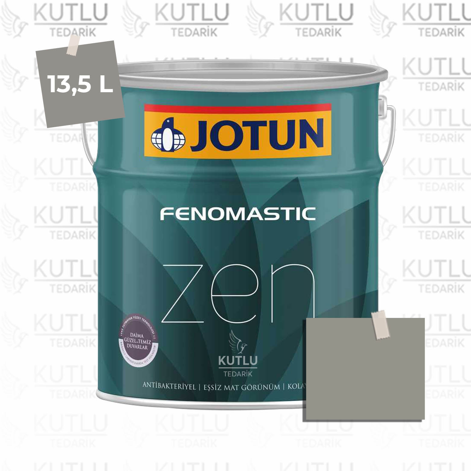 Jotun Fenomastic Zen Mat 13,5 Lt 1877 Pebblestone Valmuefro Ncs S4502-Y