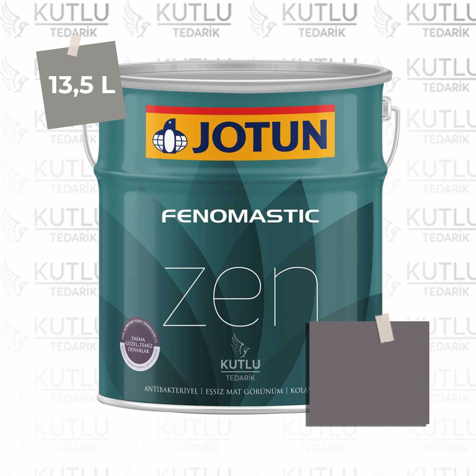 Jotun Fenomastic Zen Mat 13,5 Lt 3207 Dark Velvet Mork Aubergine Ncs 6309-R37B