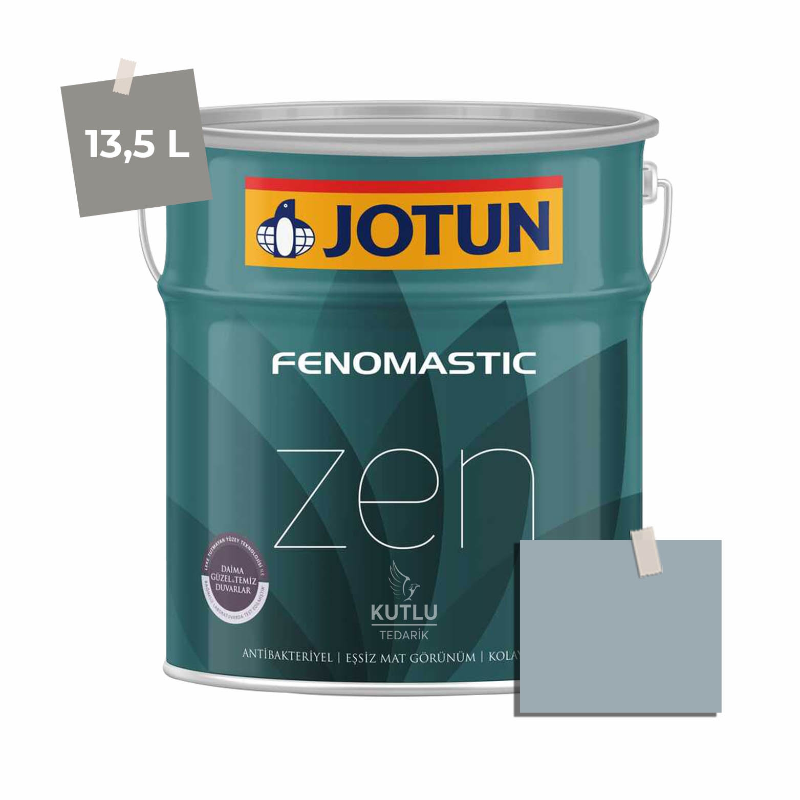 Jotun Fenomastic Zen Mat 13,5 Lt 4017 Pilaster Blue Pilasterbla Ncs S3010-R90B