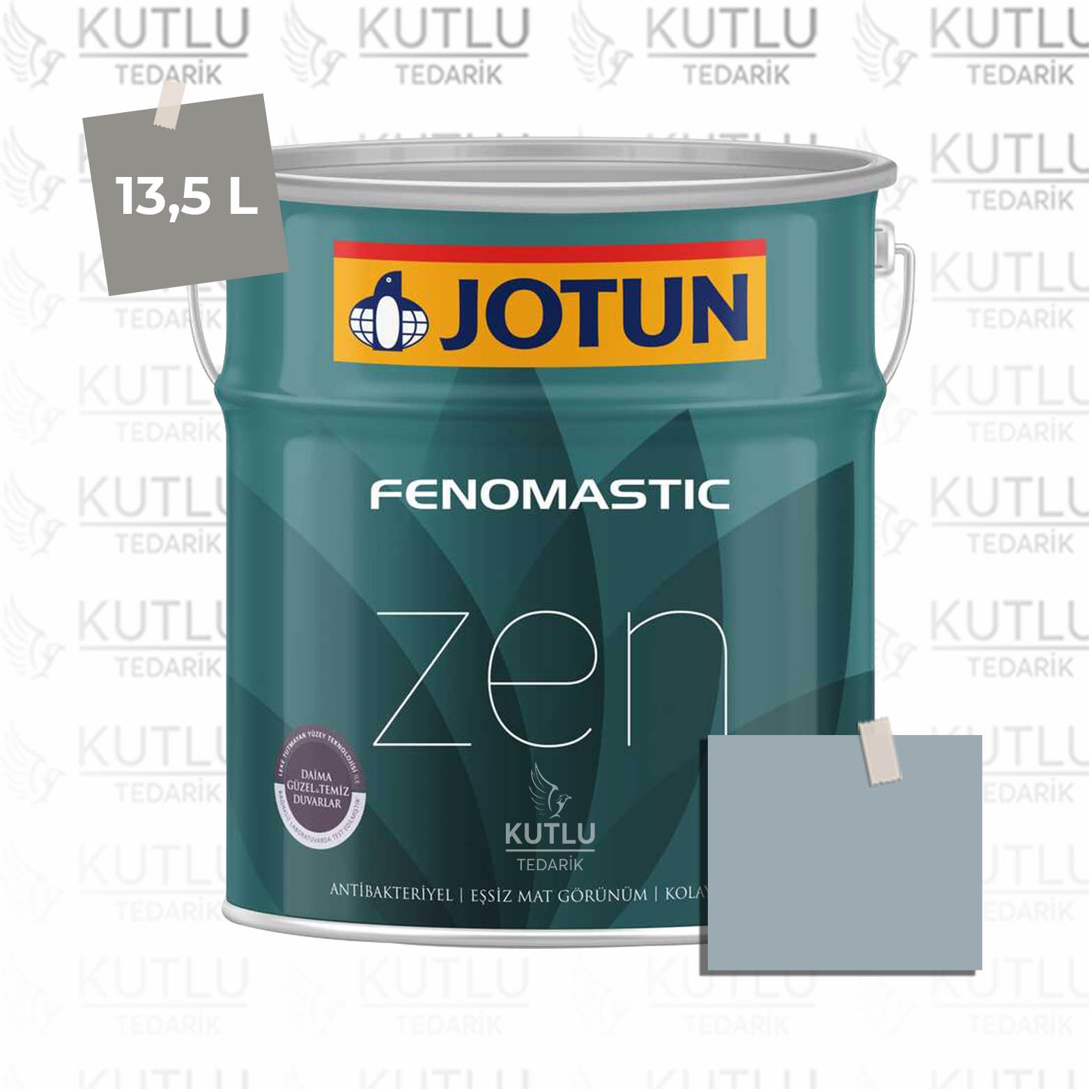 Jotun Fenomastic Zen Mat 13,5 Lt 4017 Pilaster Blue Pilasterbla Ncs S3010-R90B