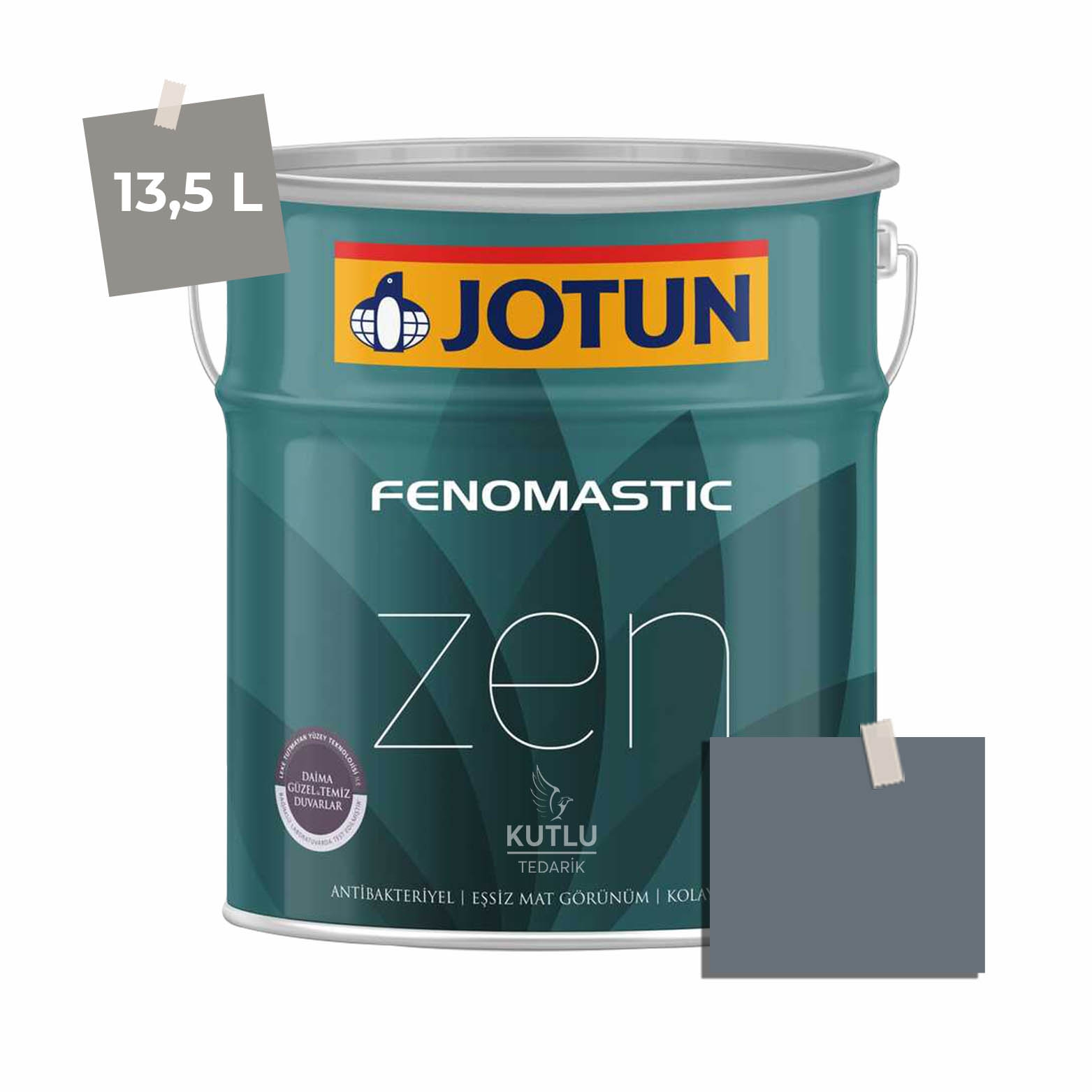 Jotun Fenomastic Zen Mat 13,5 Lt 4638 Elegant Blue Byge Ncs S6010-R90B