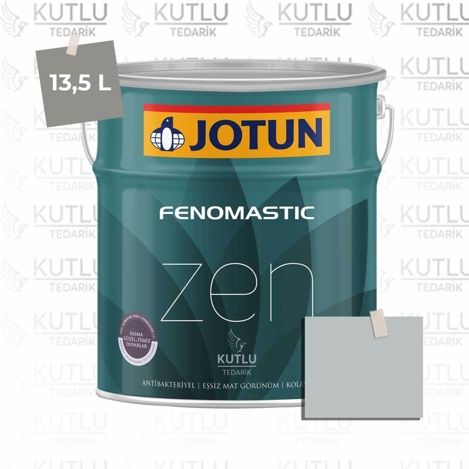 Jotun Fenomastic Zen Mat 13,5 Lt 5081 Silver Moon Fabrikk Ncs 2403-B03G