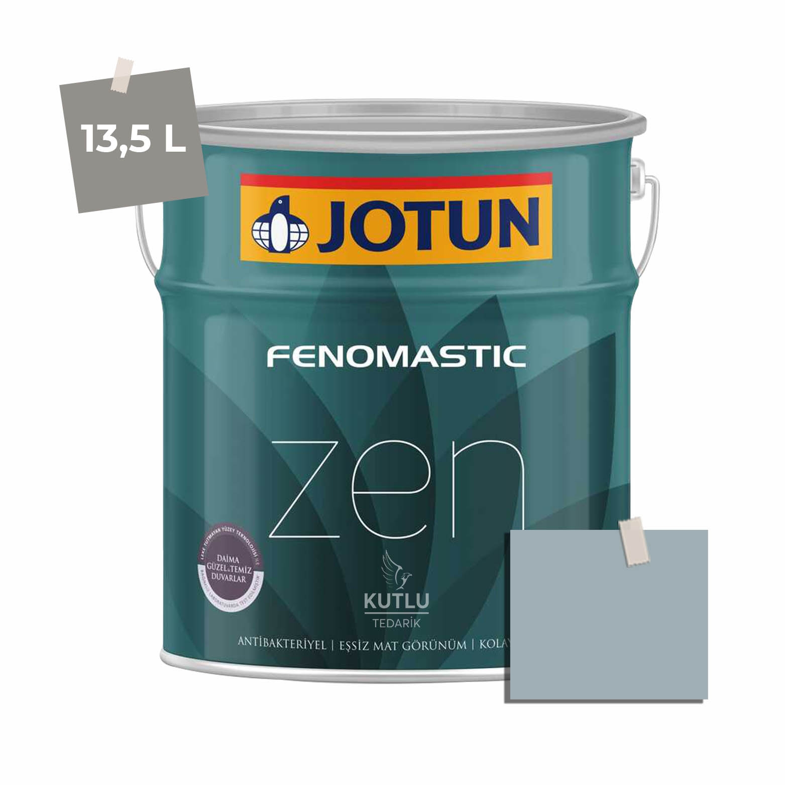 Jotun Fenomastic Zen Mat 13,5 Lt 5200 Dusky Blue Ncs 3010-B