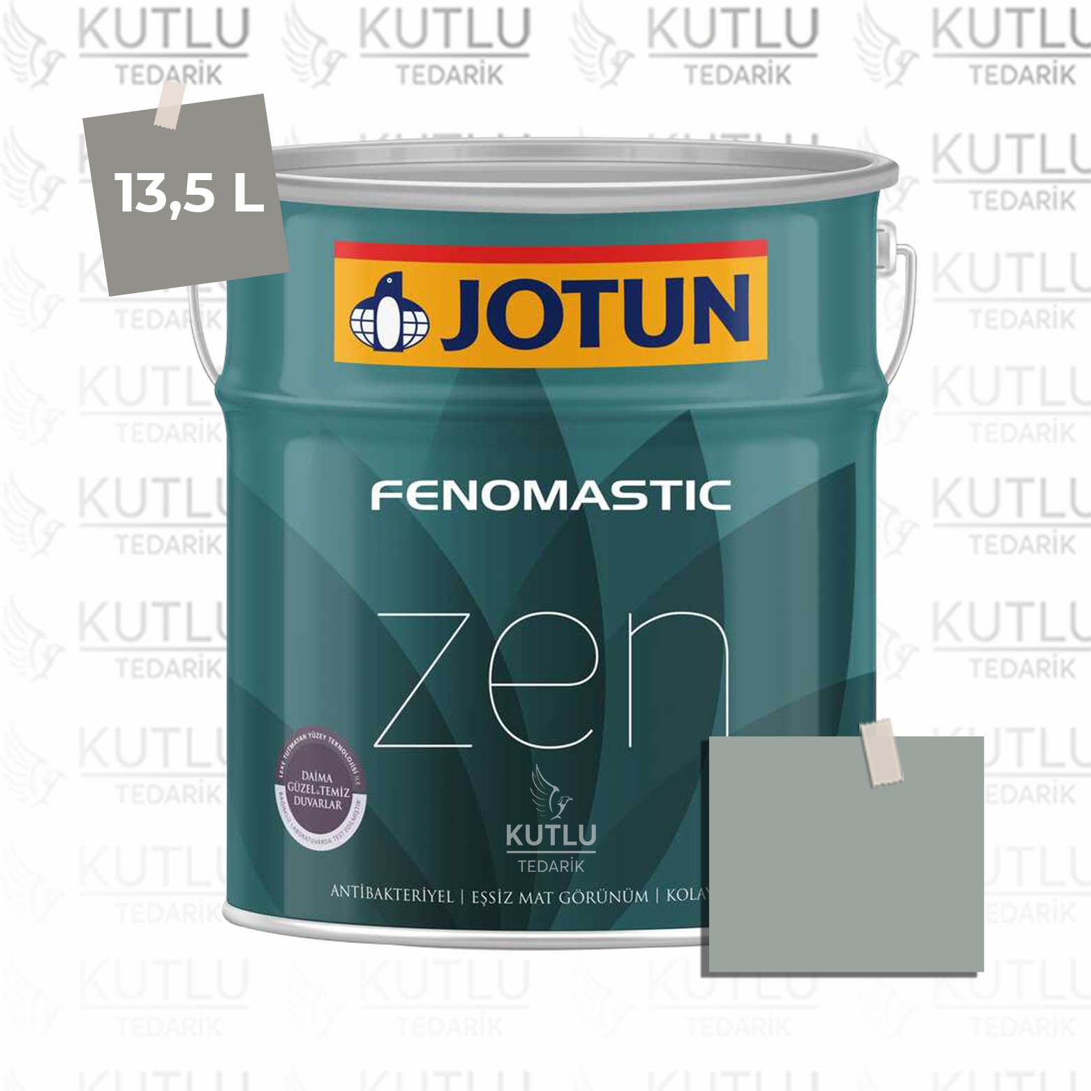 Jotun Fenomastic Zen Mat 13,5 Lt 6350 Soft Teal Ncs 3706-B93G