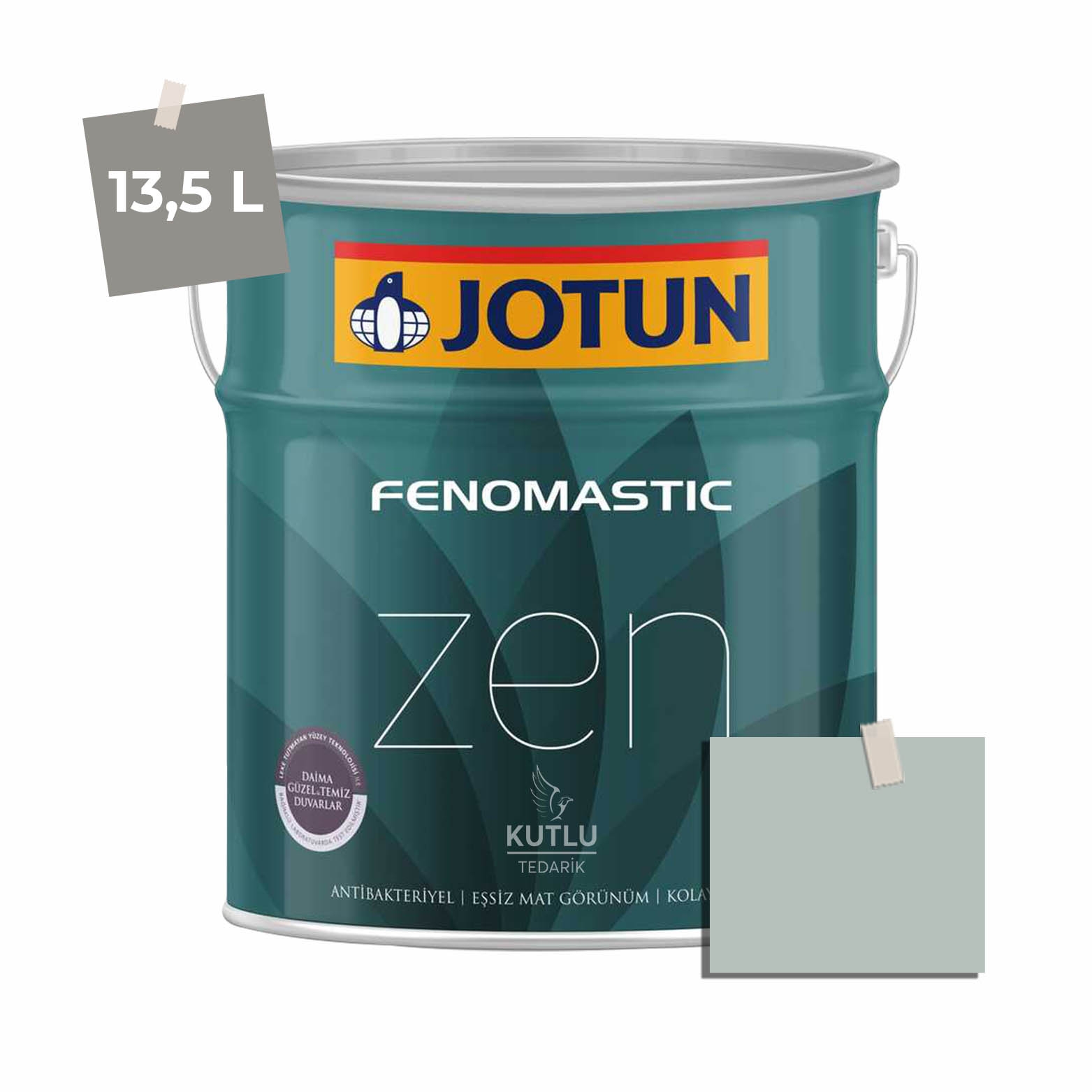 Jotun Fenomastic Zen Mat 13,5 Lt 6351 Tender Green Ncs 2405-B72G