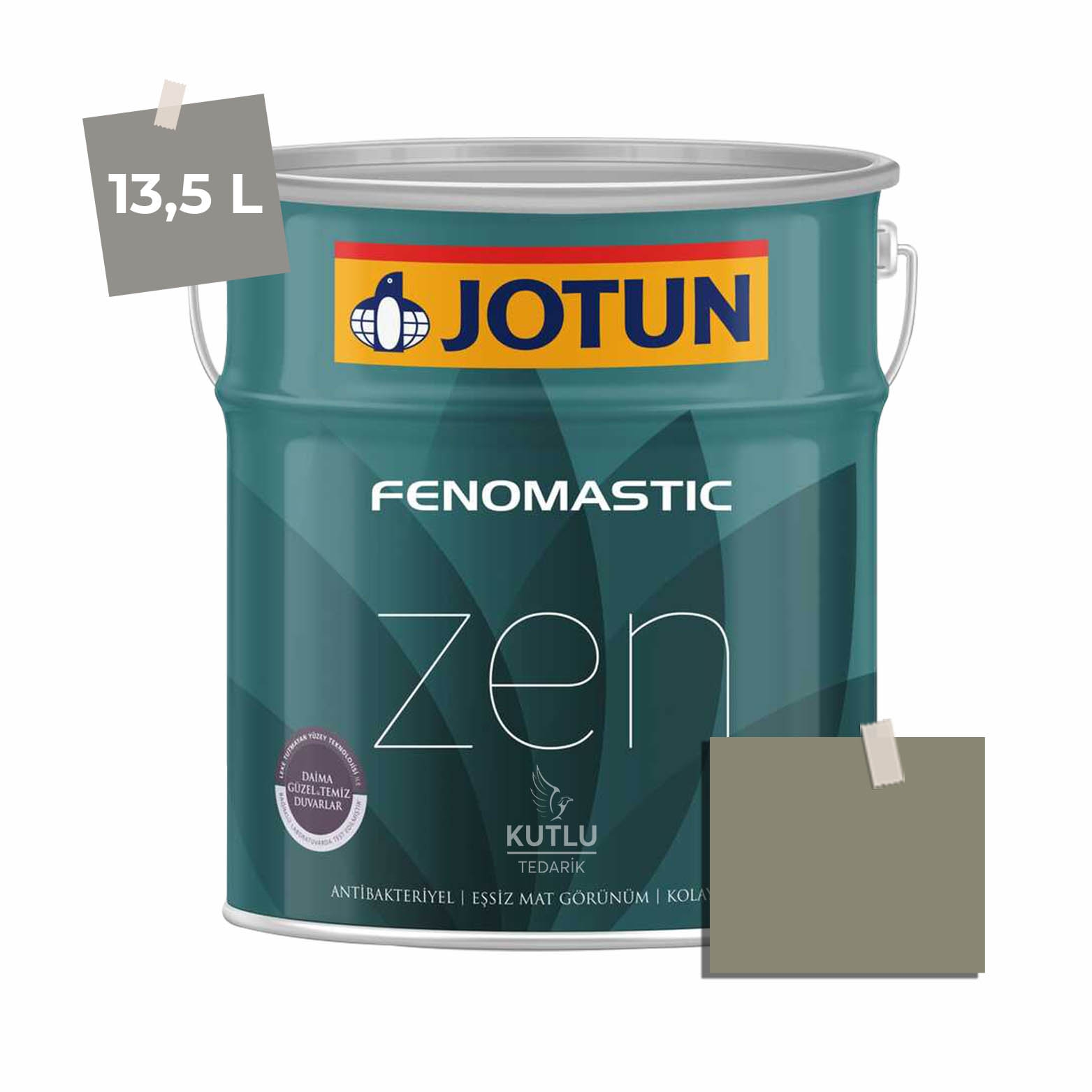 Jotun Fenomastic Zen Mat 13,5 Lt 8469 Green Leaf Ncs S5010-G70Y