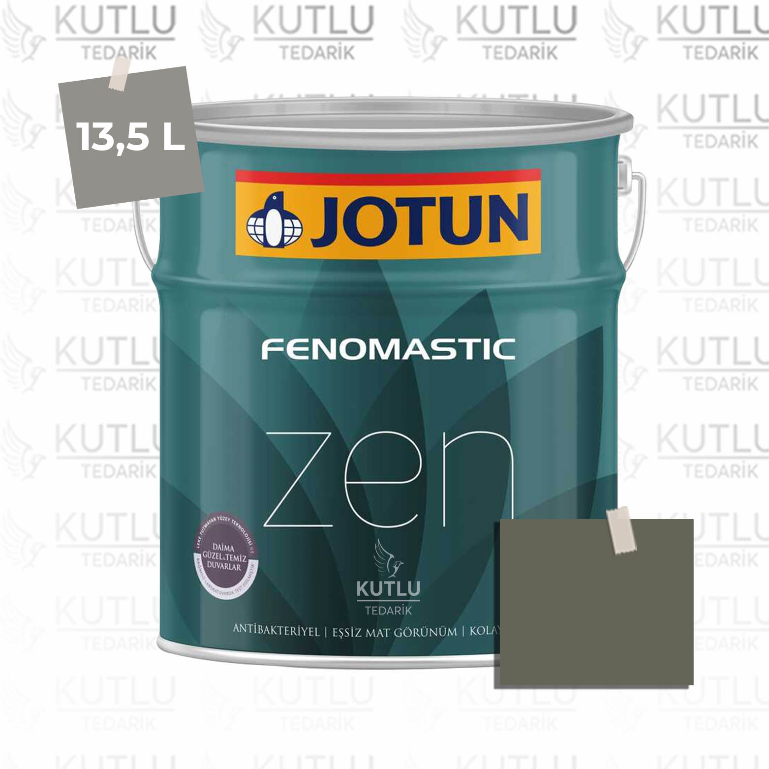 Jotun Fenomastic Zen Mat 13,5 Lt 8494 Organic Green Ncs 6711-G52Y