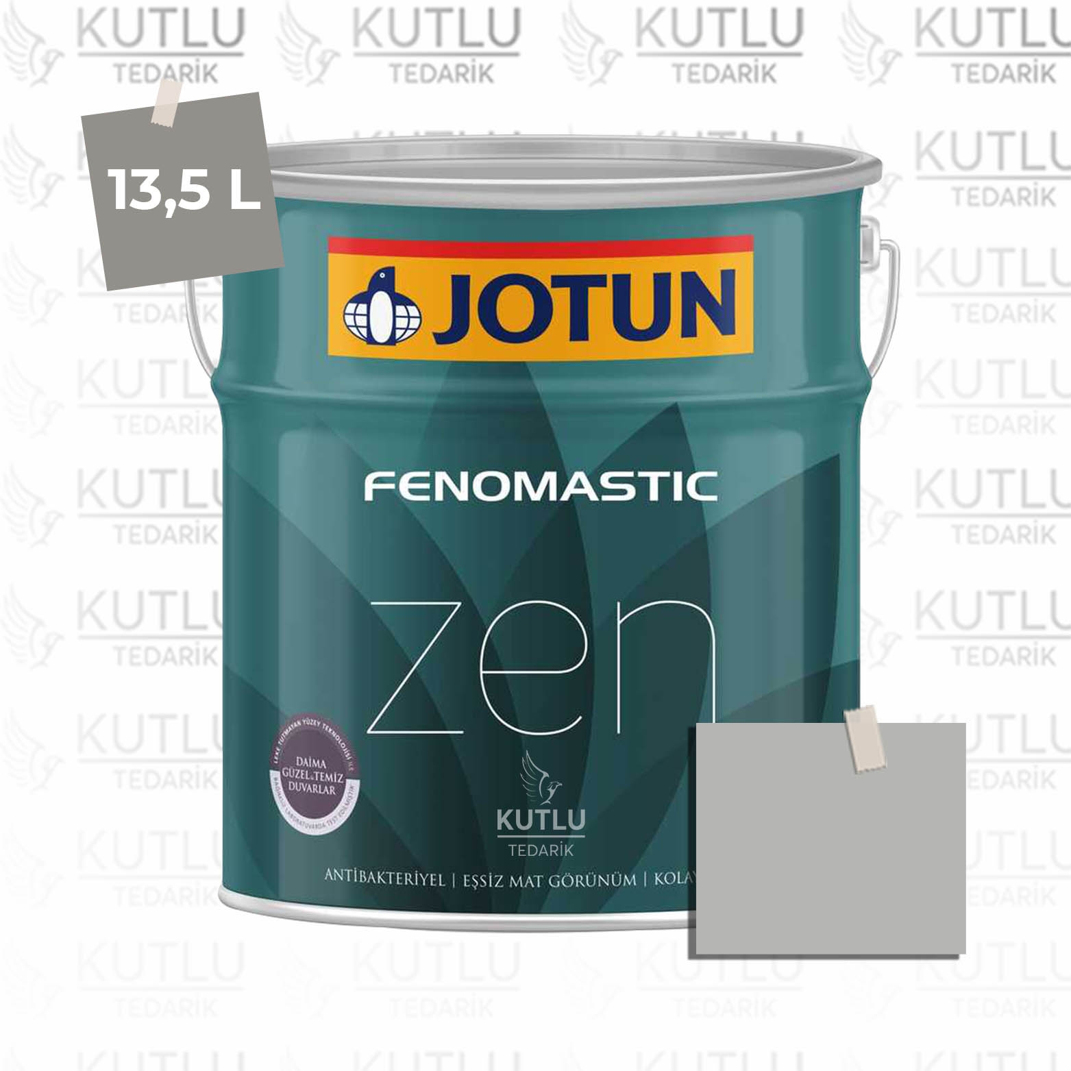 Jotun Fenomastic Zen Mat 13,5 Lt 9930 Jazz Grey Takedis Ncs S3000-N