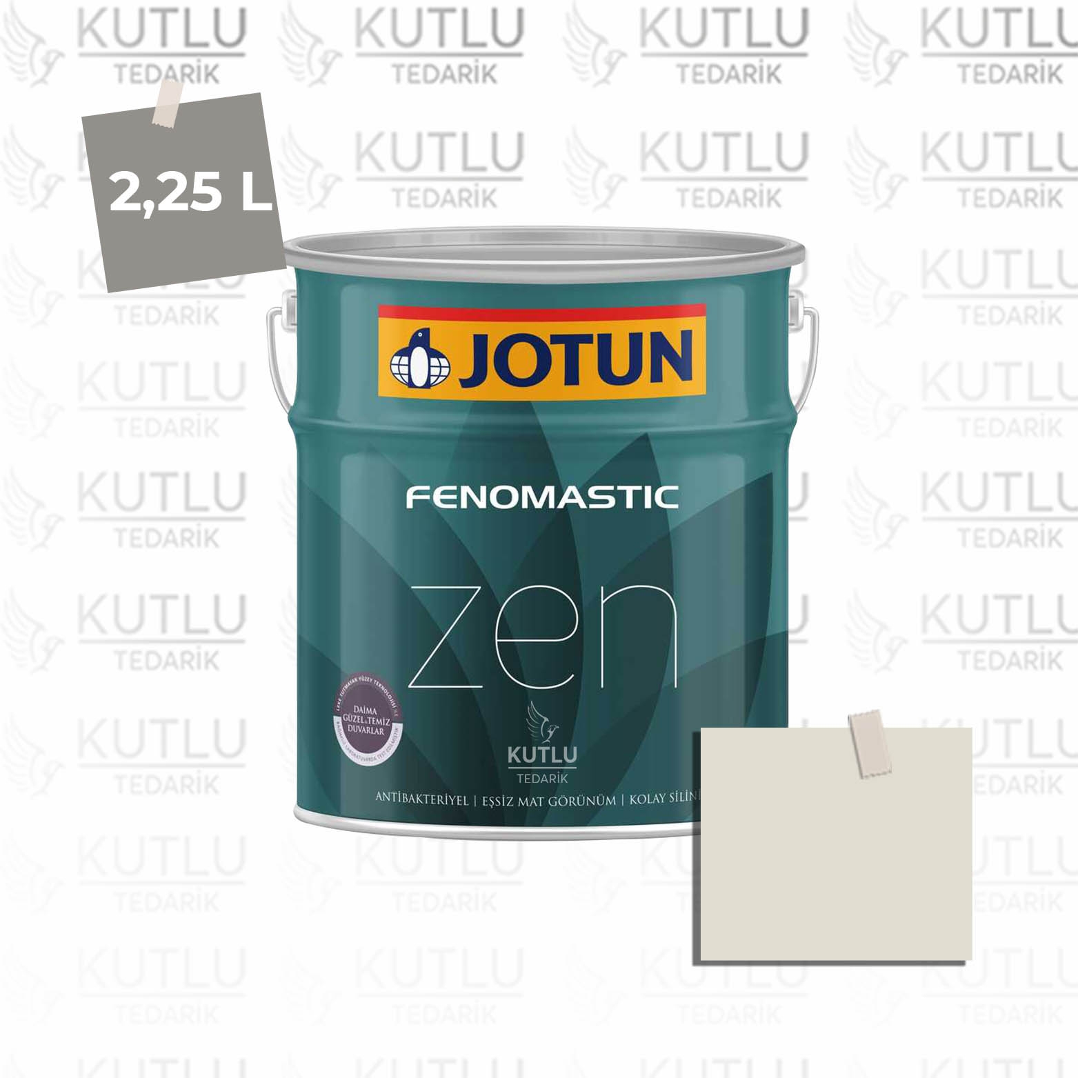 Jotun Fenomastic Zen Mat 2,25 Lt 0552 Tudor Ncs 1202-Y26R