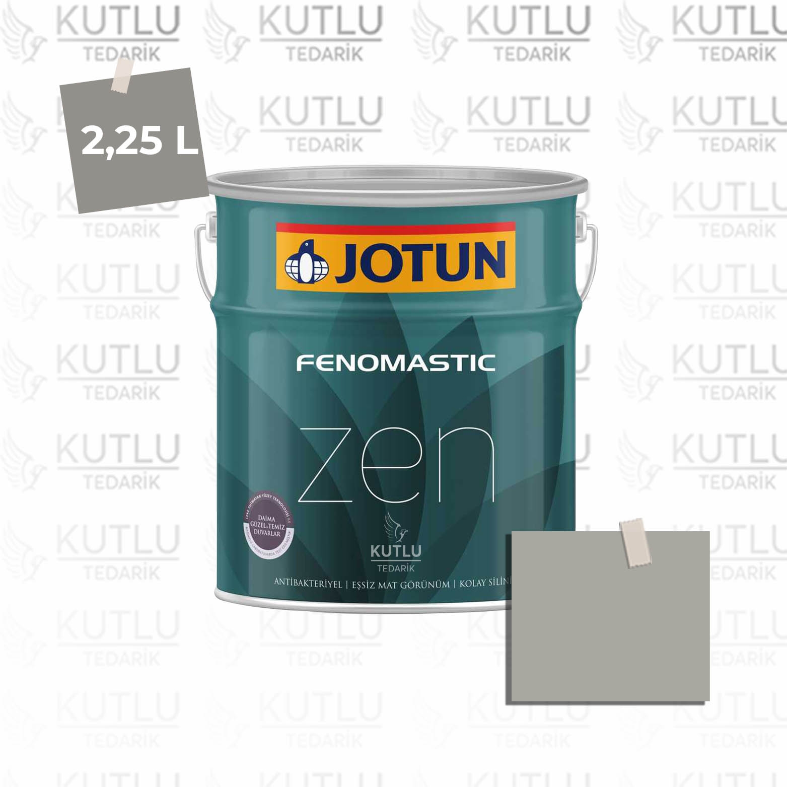 Jotun Fenomastic Zen Mat 2,25 Lt 1032 Iron Grey Gra Harmoni Ncs S3502-Y