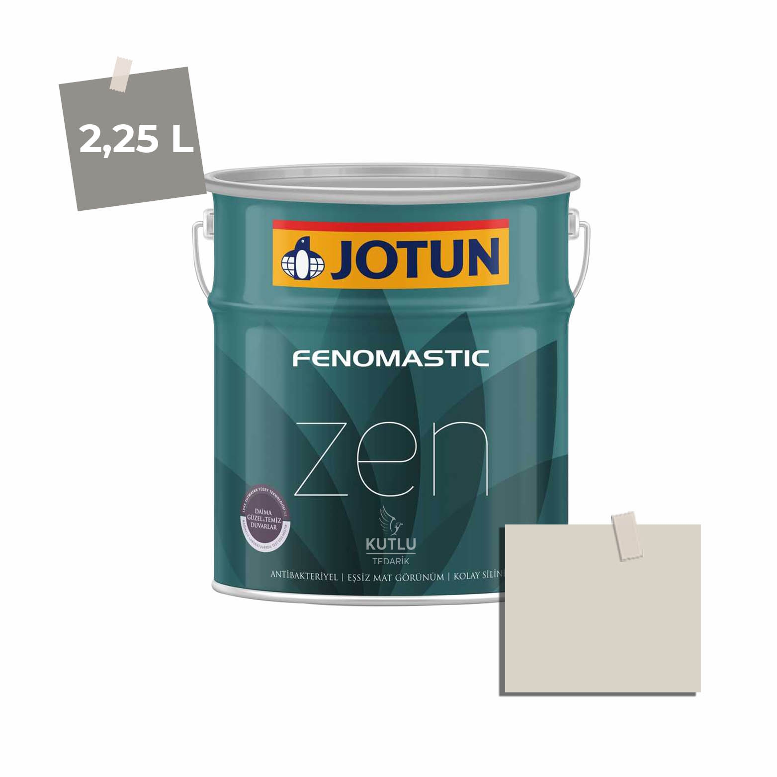 Jotun Fenomastic Zen Mat 2,25 Lt 10341 Limestone Kalk Ncs 1603-Y31R