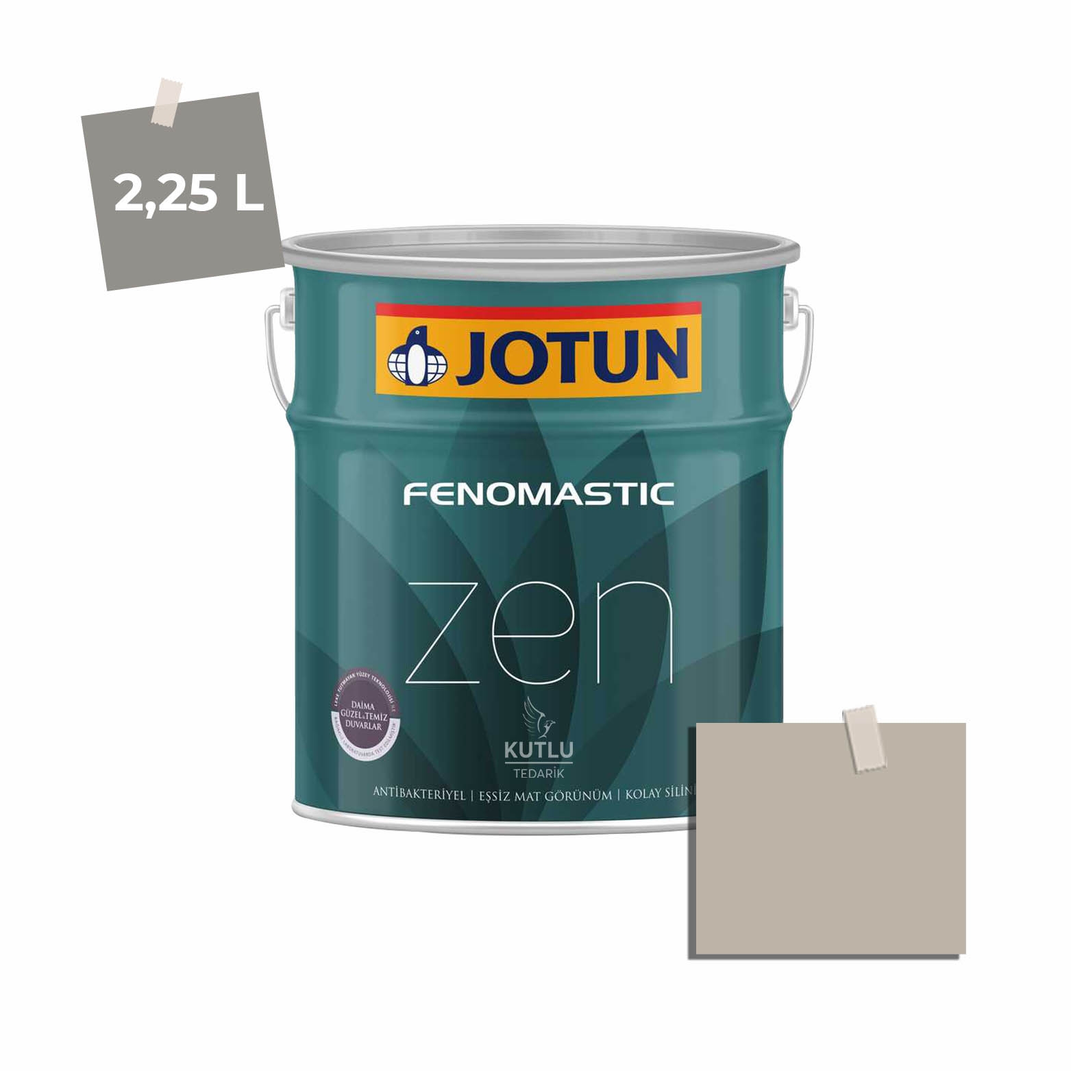 Jotun Fenomastic Zen Mat 2,25 Lt 10342 Sable Stone Kalkgra Ncs 2903-Y30R