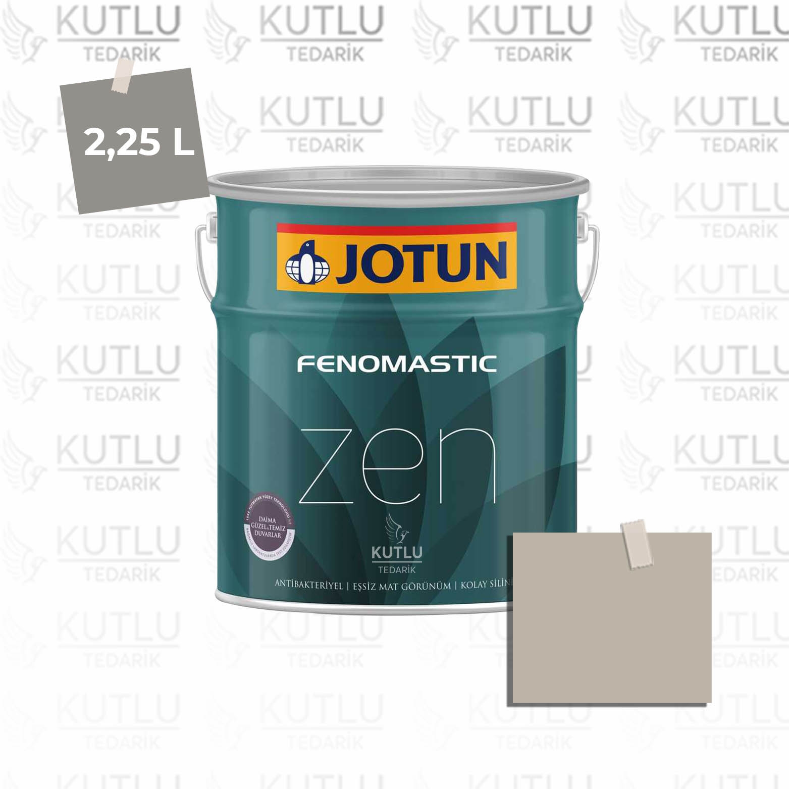 Jotun Fenomastic Zen Mat 2,25 Lt 10342 Sable Stone Kalkgra Ncs 2903-Y30R