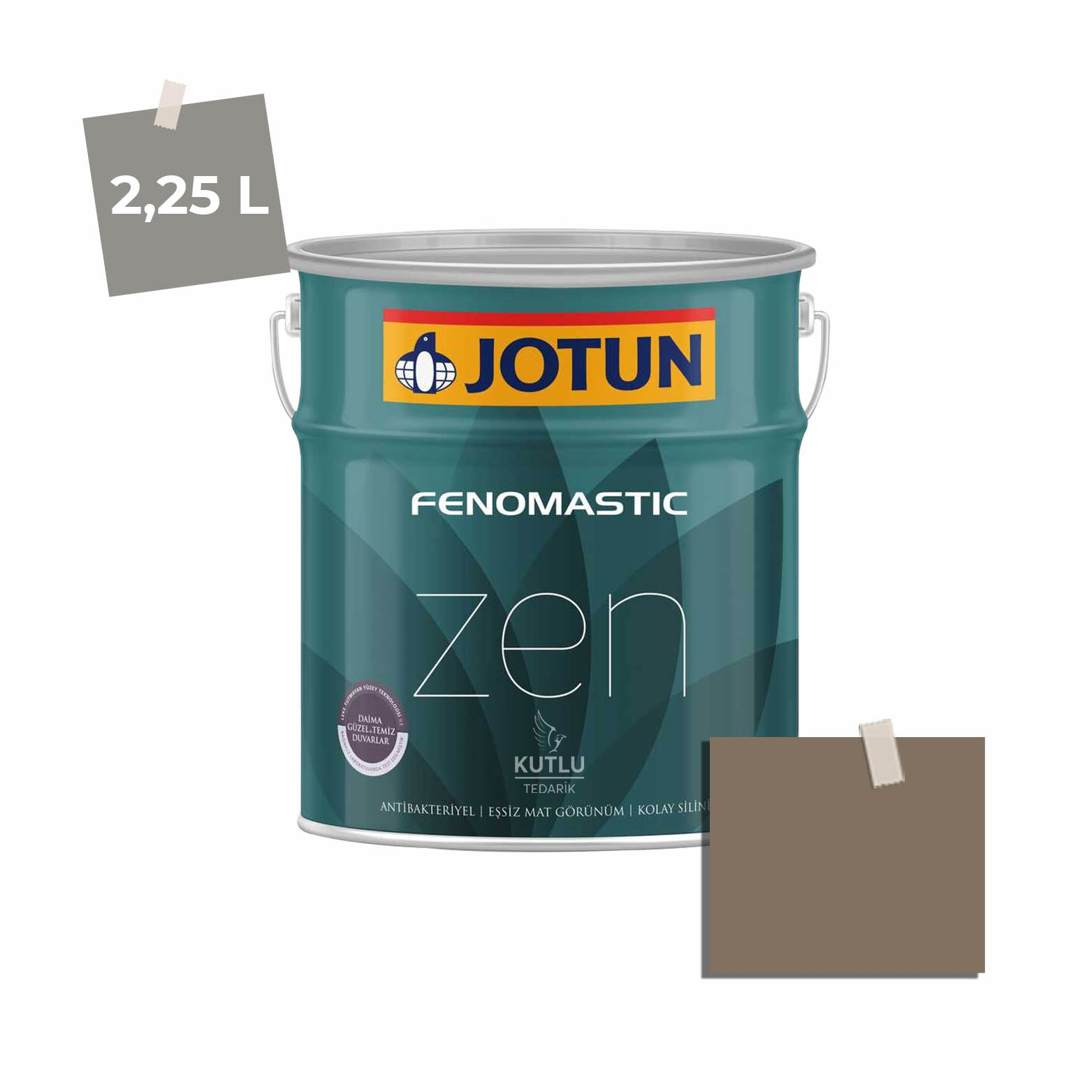 Jotun Fenomastic Zen Mat 2,25 Lt 10385 Belgian Brown Ncs S6010-Y10R