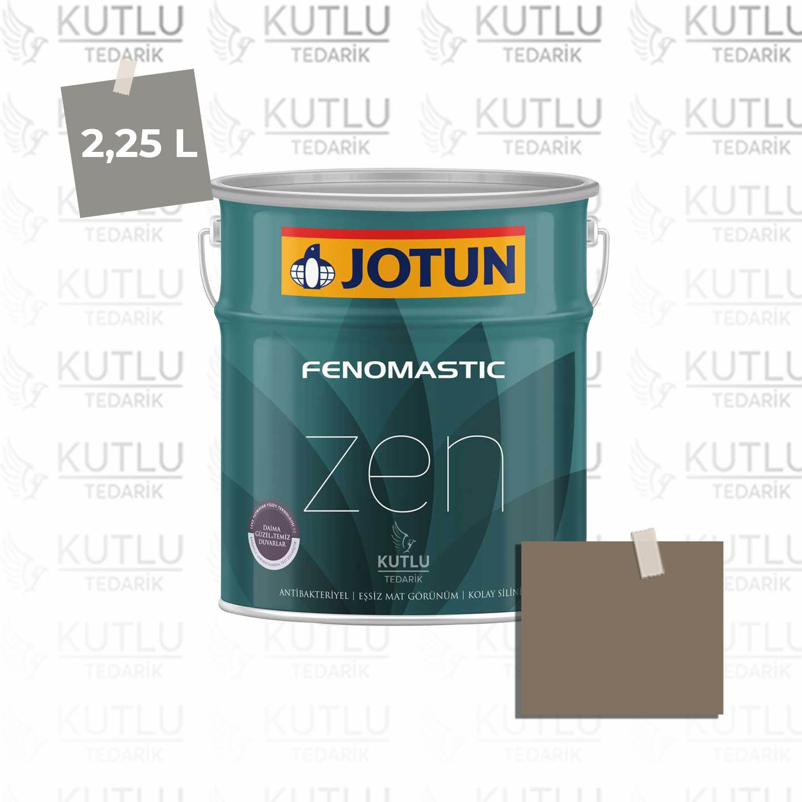 Jotun Fenomastic Zen Mat 2,25 Lt 10385 Belgian Brown Ncs S6010-Y10R