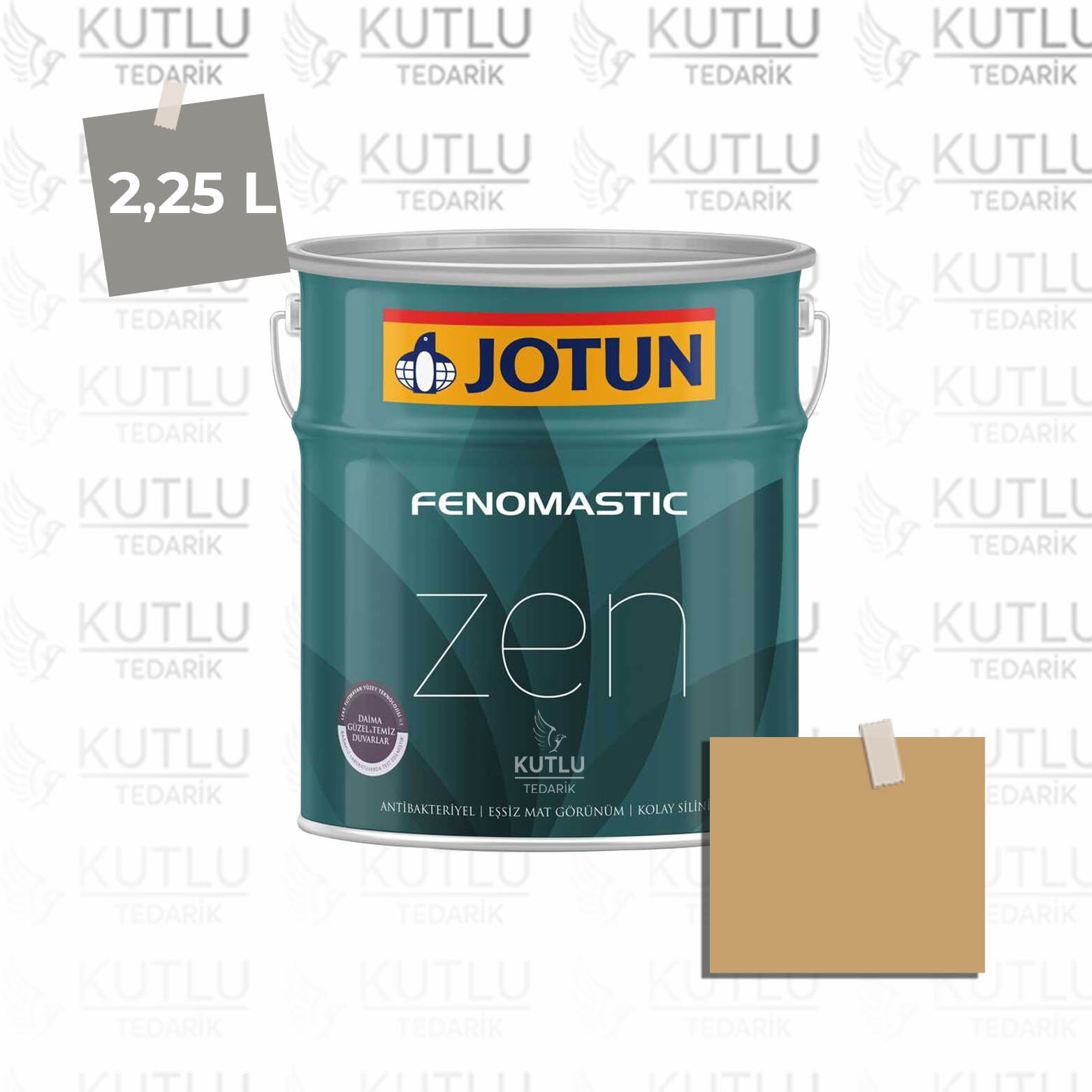 Jotun Fenomastic Zen Mat 2,25 Lt 10428 Masala Ncs 2830-Y18R