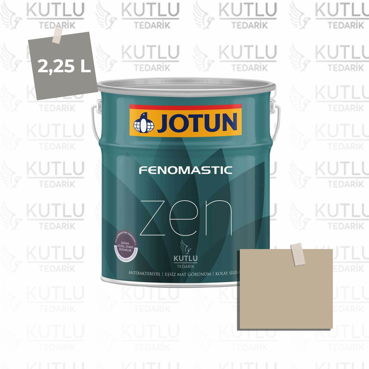 Jotun Fenomastic Zen Mat 2,25 Lt 10961 Raw Canvas Ncs 3009-Y14R