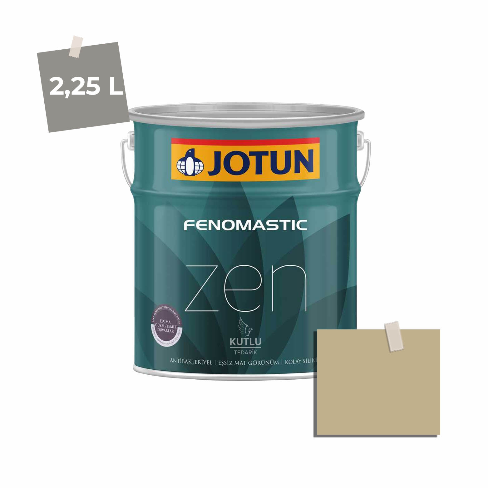 Jotun Fenomastic Zen Mat 2,25 Lt 12082 Refined Yellow Ncs 2815-Y03R