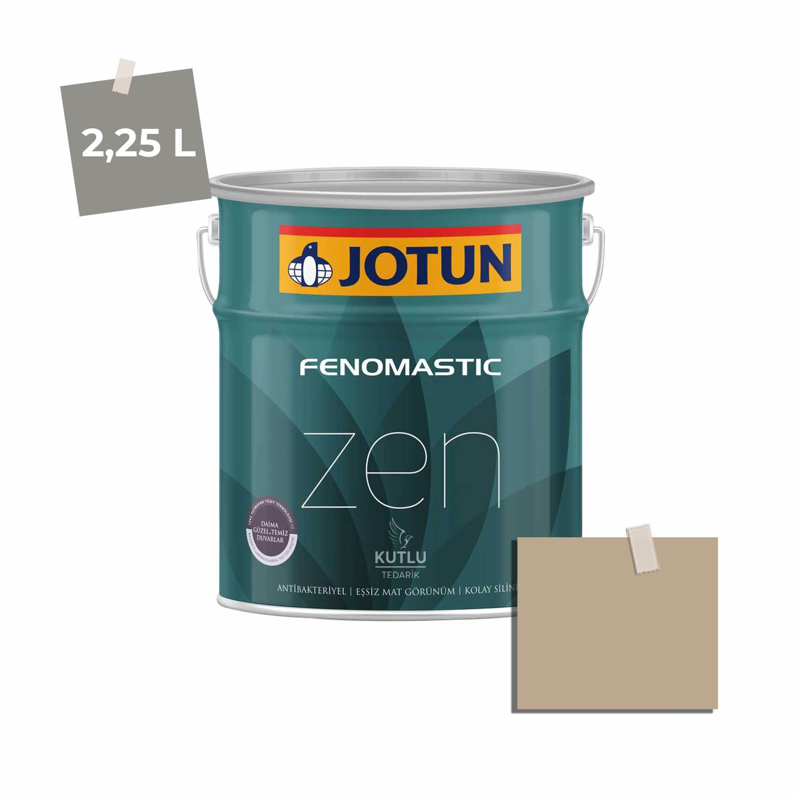 Jotun Fenomastic Zen Mat 2,25 Lt 12125 Impression Ncs 3210-Y25R