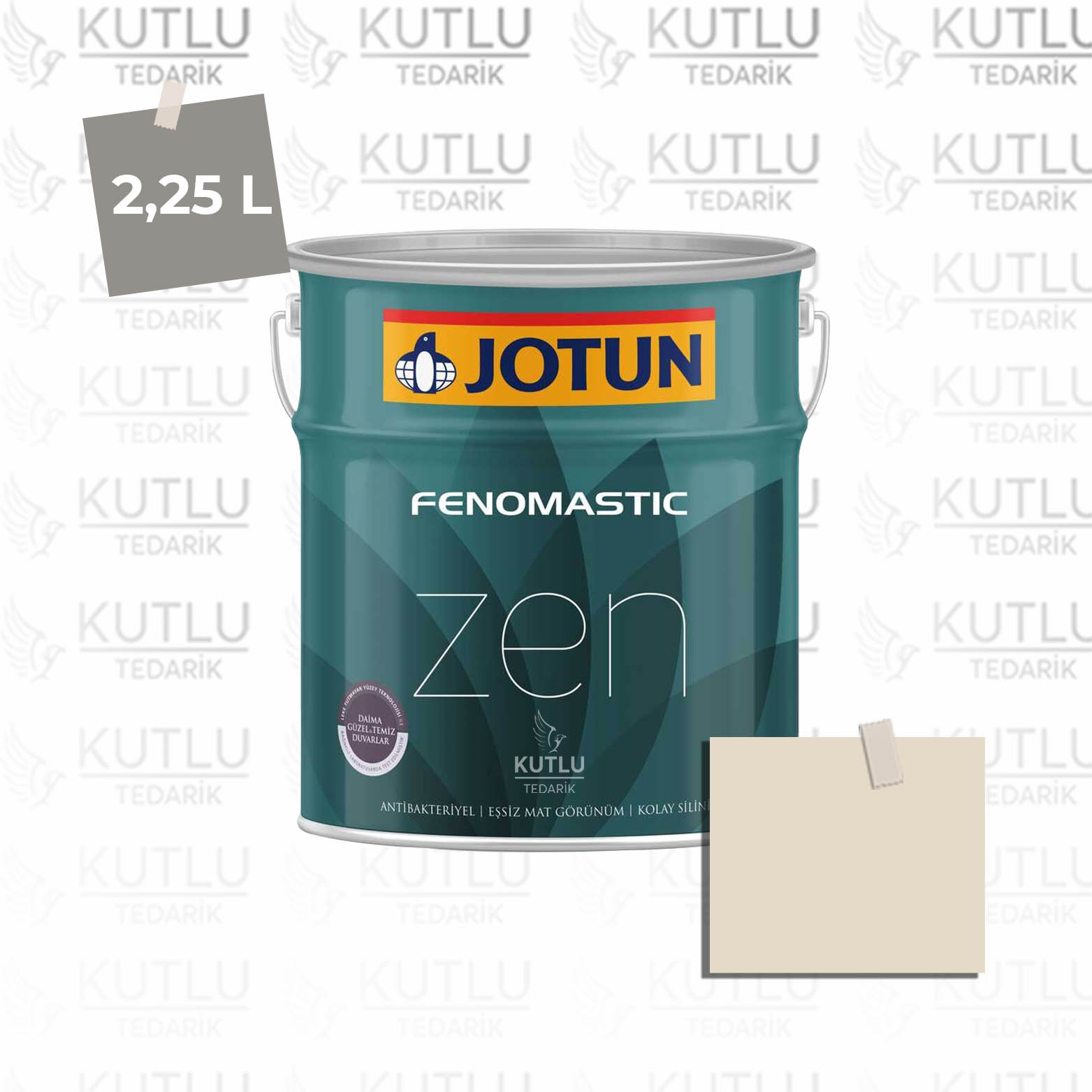 Jotun Fenomastic Zen Mat 2,25 Lt 1519 Vanilla Latte Vanilje Ncs S1005-Y30R