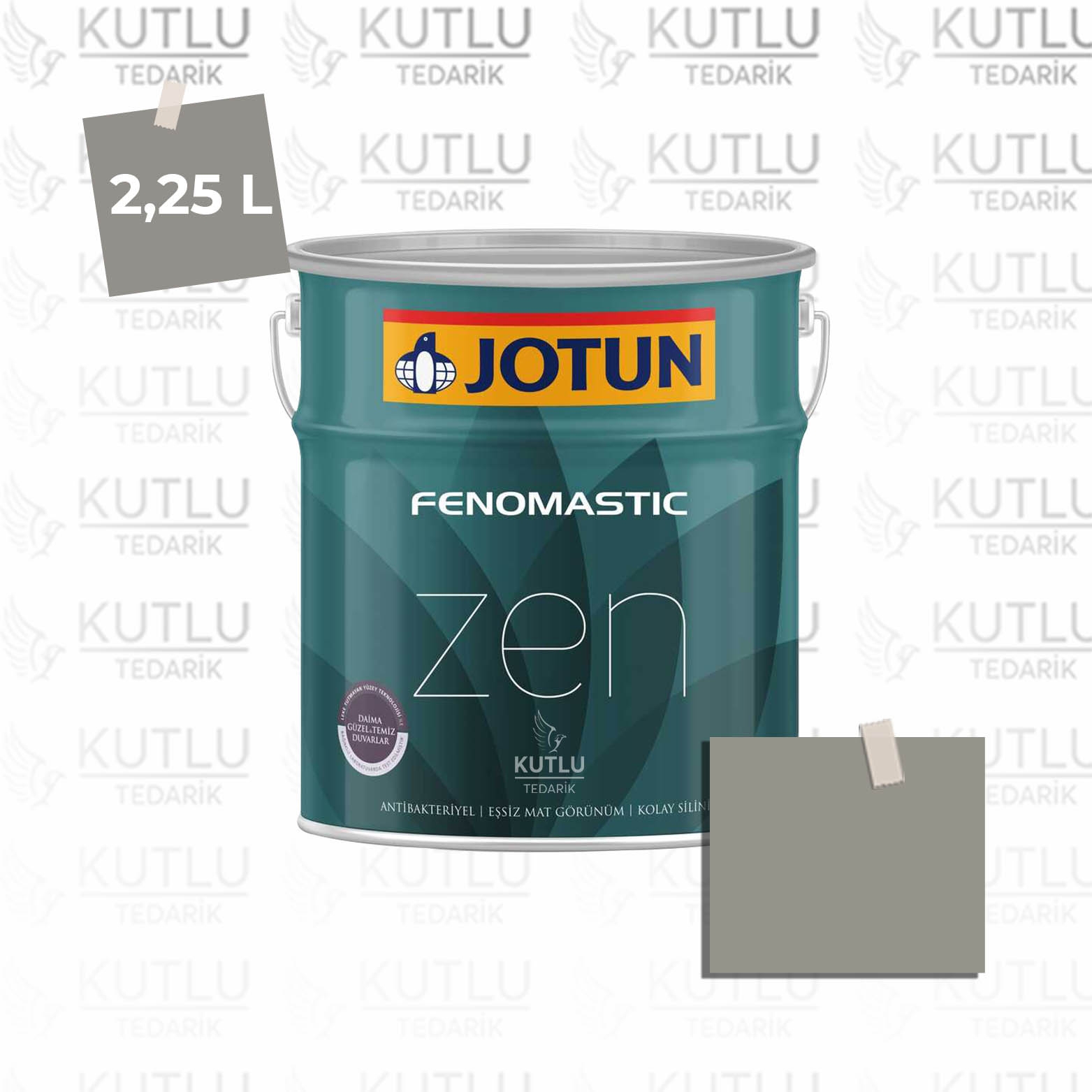 Jotun Fenomastic Zen Mat 2,25 Lt 1877 Pebblestone Valmuefro Ncs S4502-Y