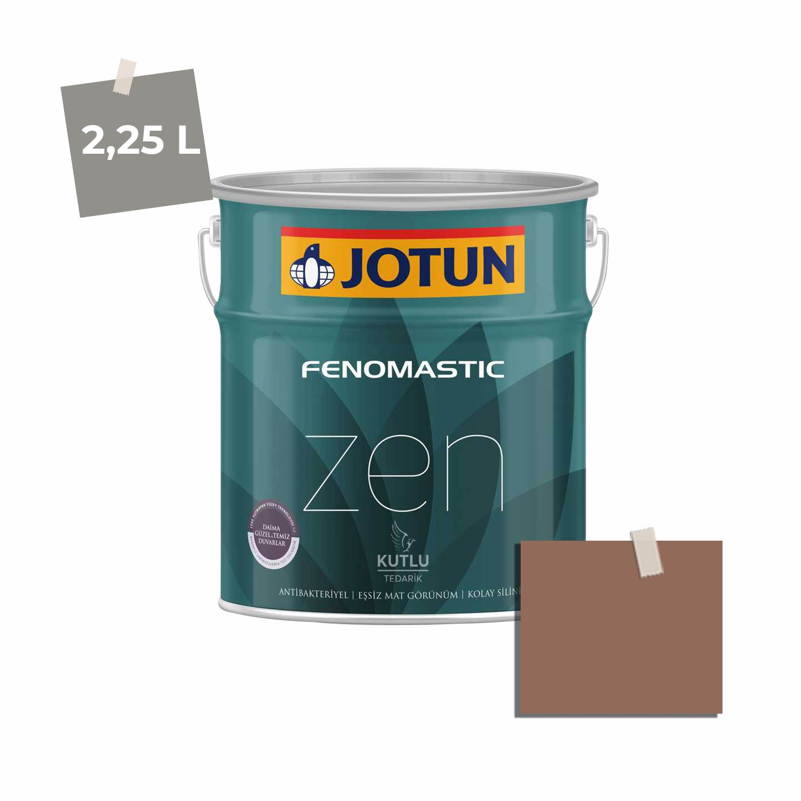 Jotun Fenomastic Zen Mat 2,25 Lt 20144 Grounded Red Ncs 5122-Y67R