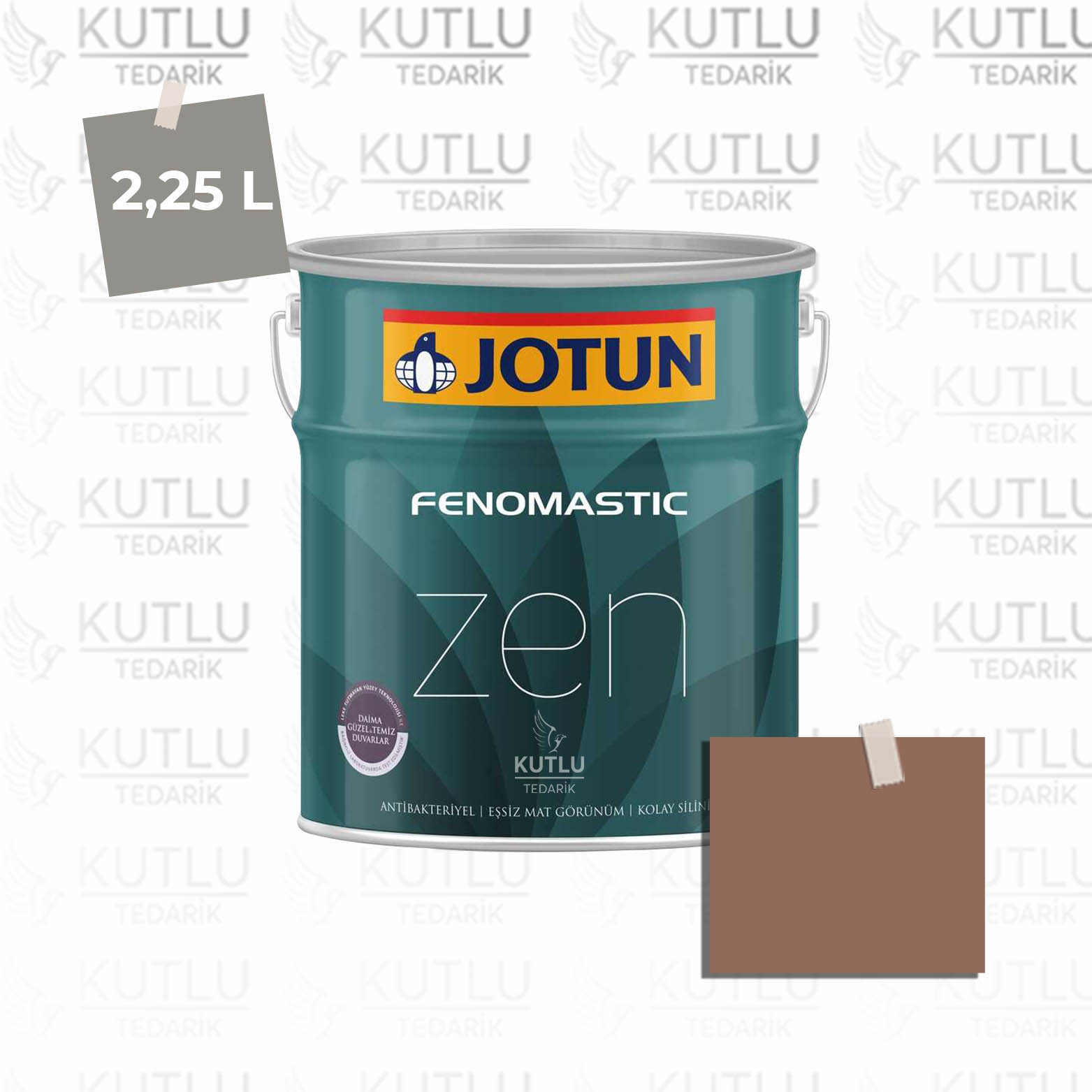 Jotun Fenomastic Zen Mat 2,25 Lt 20144 Grounded Red Ncs 5122-Y67R