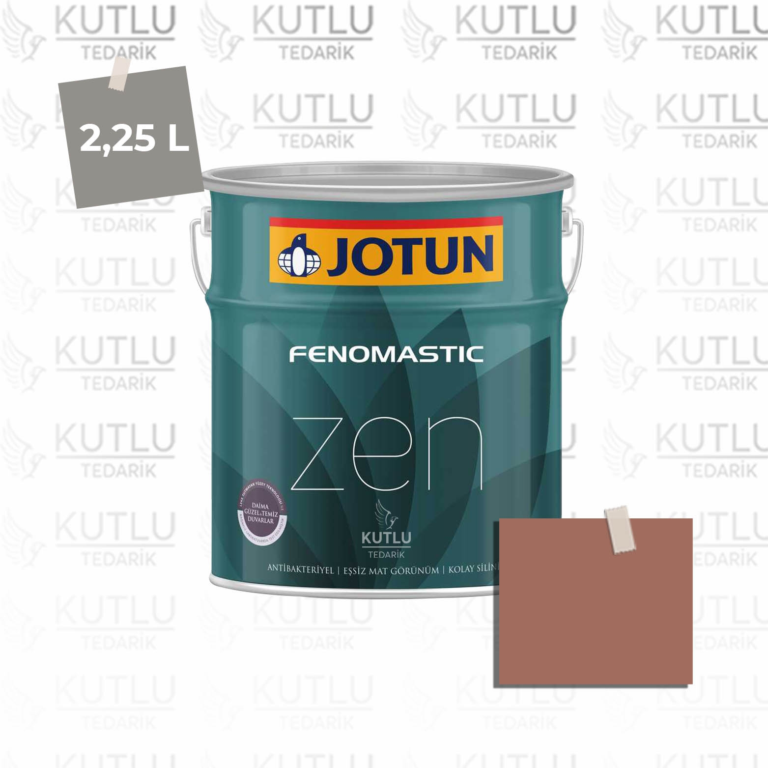 Jotun Fenomastic Zen Mat 2,25 Lt 20167 Welcoming Red Ncs 4429-Y72R