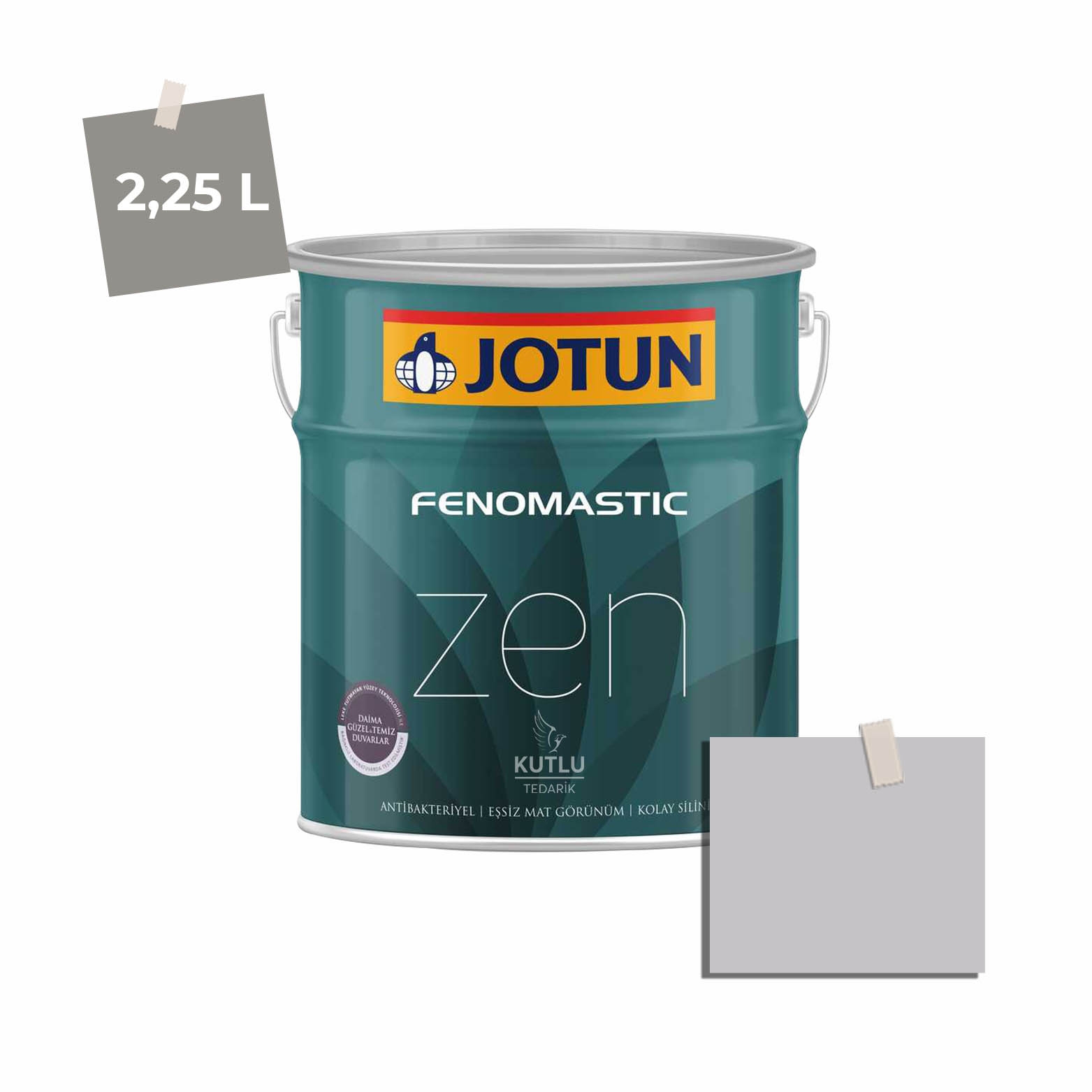 Jotun Fenomastic Zen Mat 2,25 Lt 3037 Cool Ash Fjer Ncs S2005-R40B