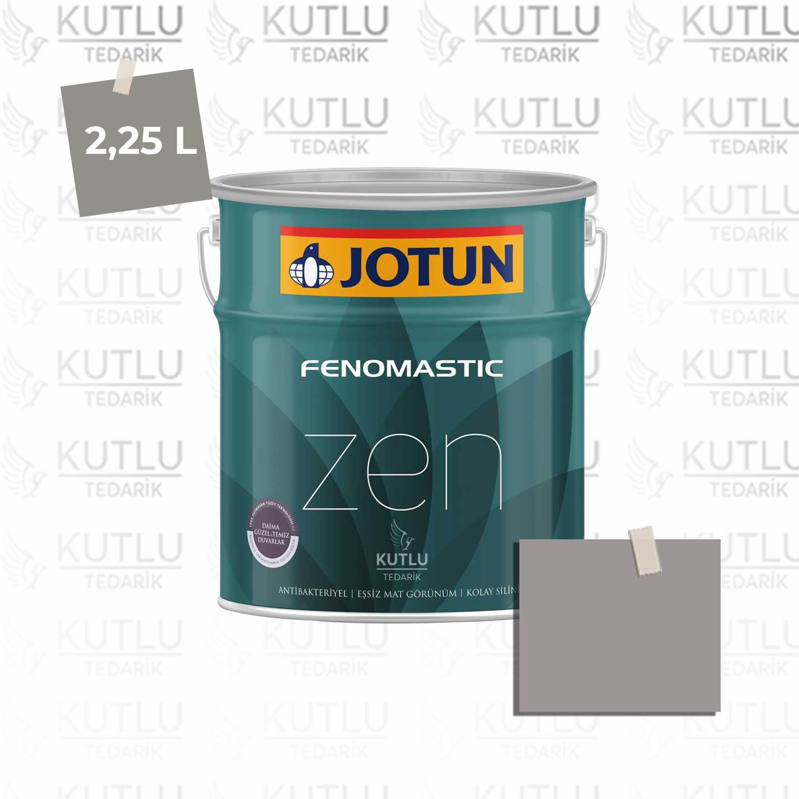 Jotun Fenomastic Zen Mat 2,25 Lt 3206 Lys Aubergine Ncs S4005-R20B