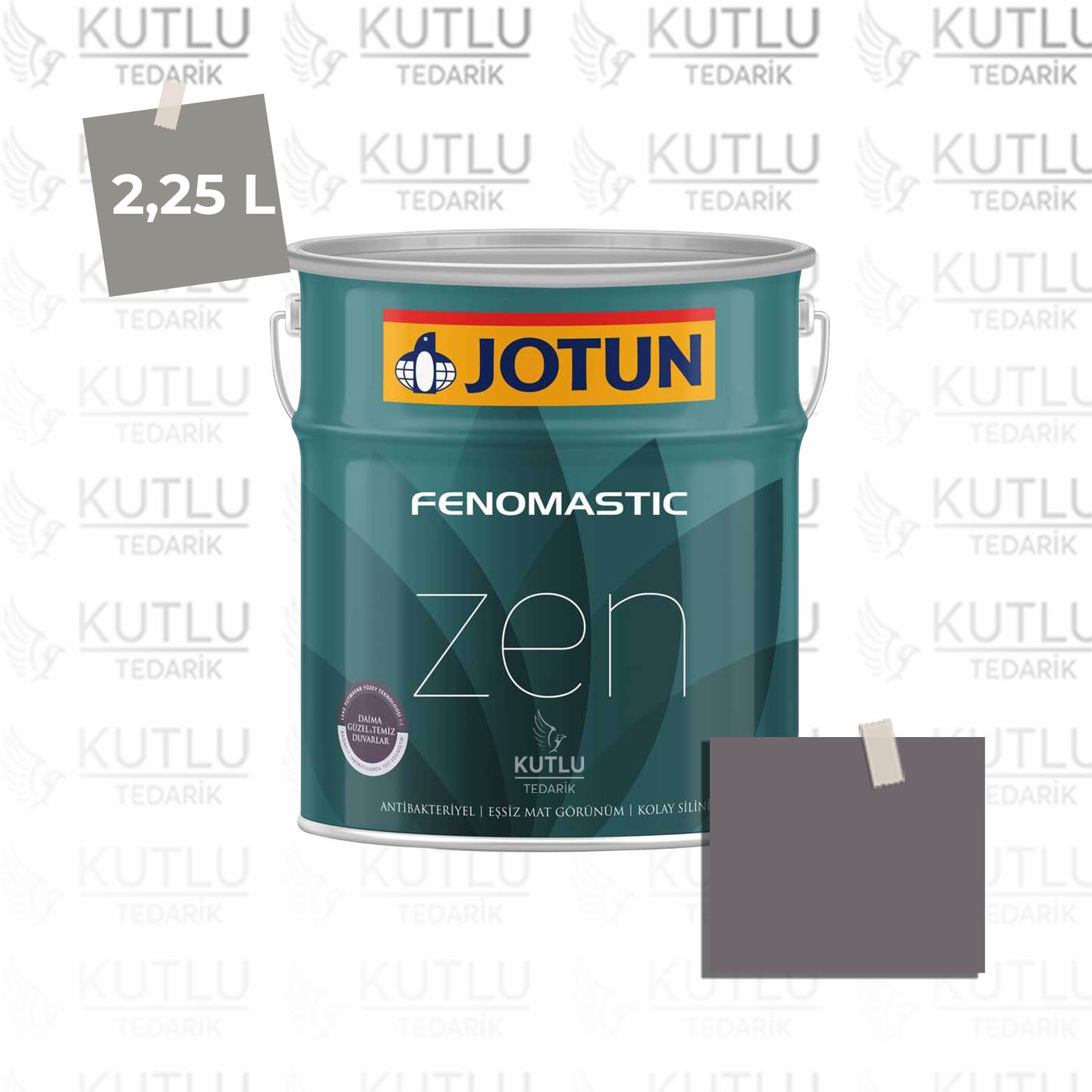 Jotun Fenomastic Zen Mat 2,25 Lt 3207 Dark Velvet Mork Aubergine Ncs 6309-R37B