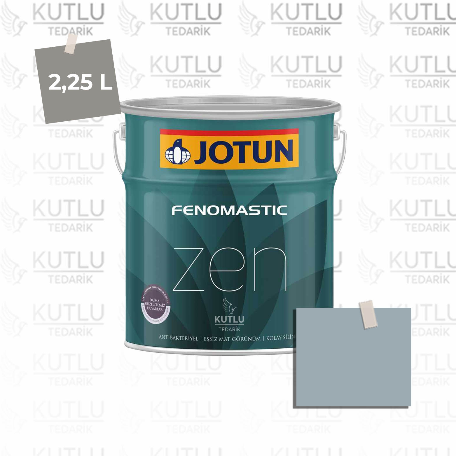 Jotun Fenomastic Zen Mat 2,25 Lt 4017 Pilaster Blue Pilasterbla Ncs S3010-R90B