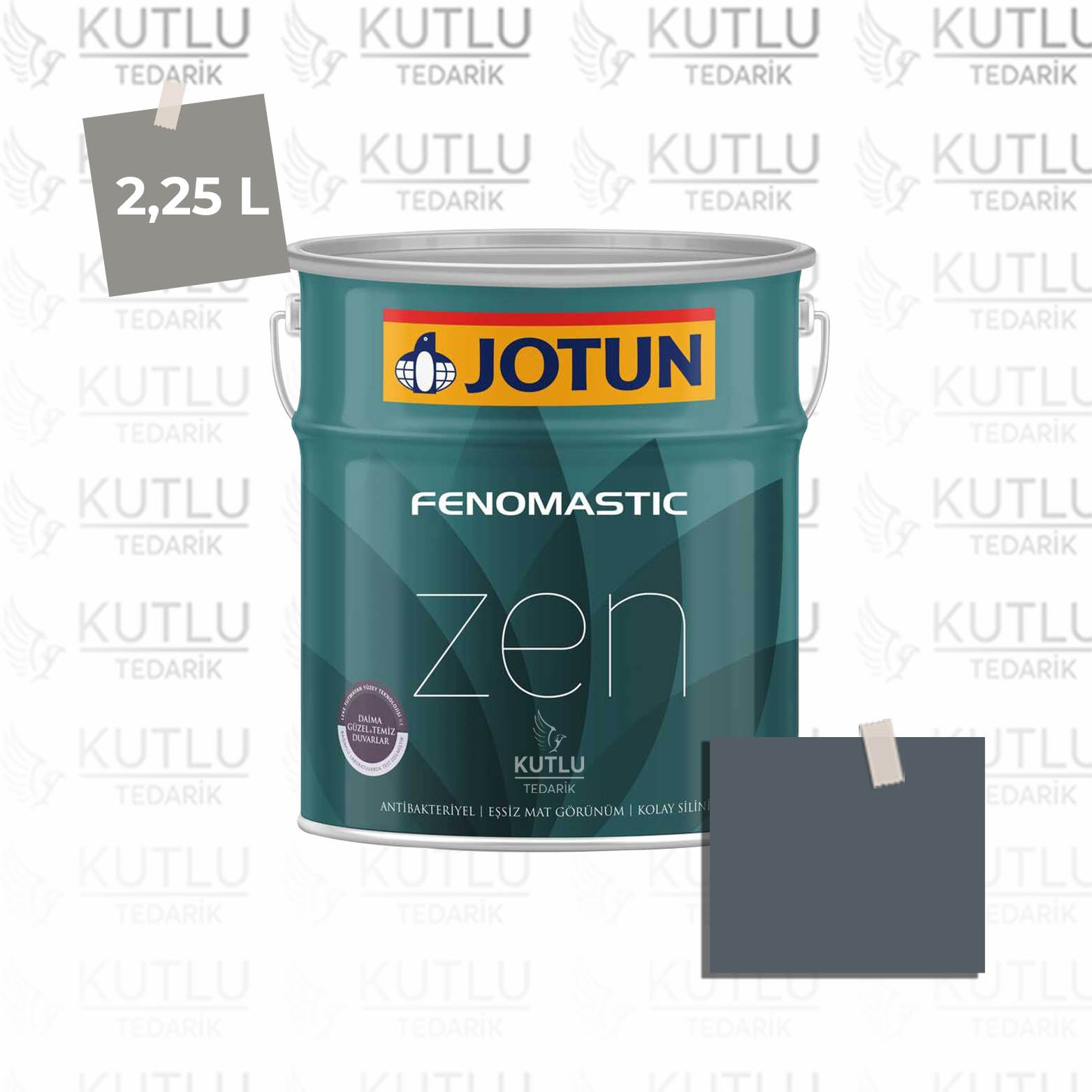 Jotun Fenomastic Zen Mat 2,25 Lt 4477 Deco Blue Ncs S7010-R90B