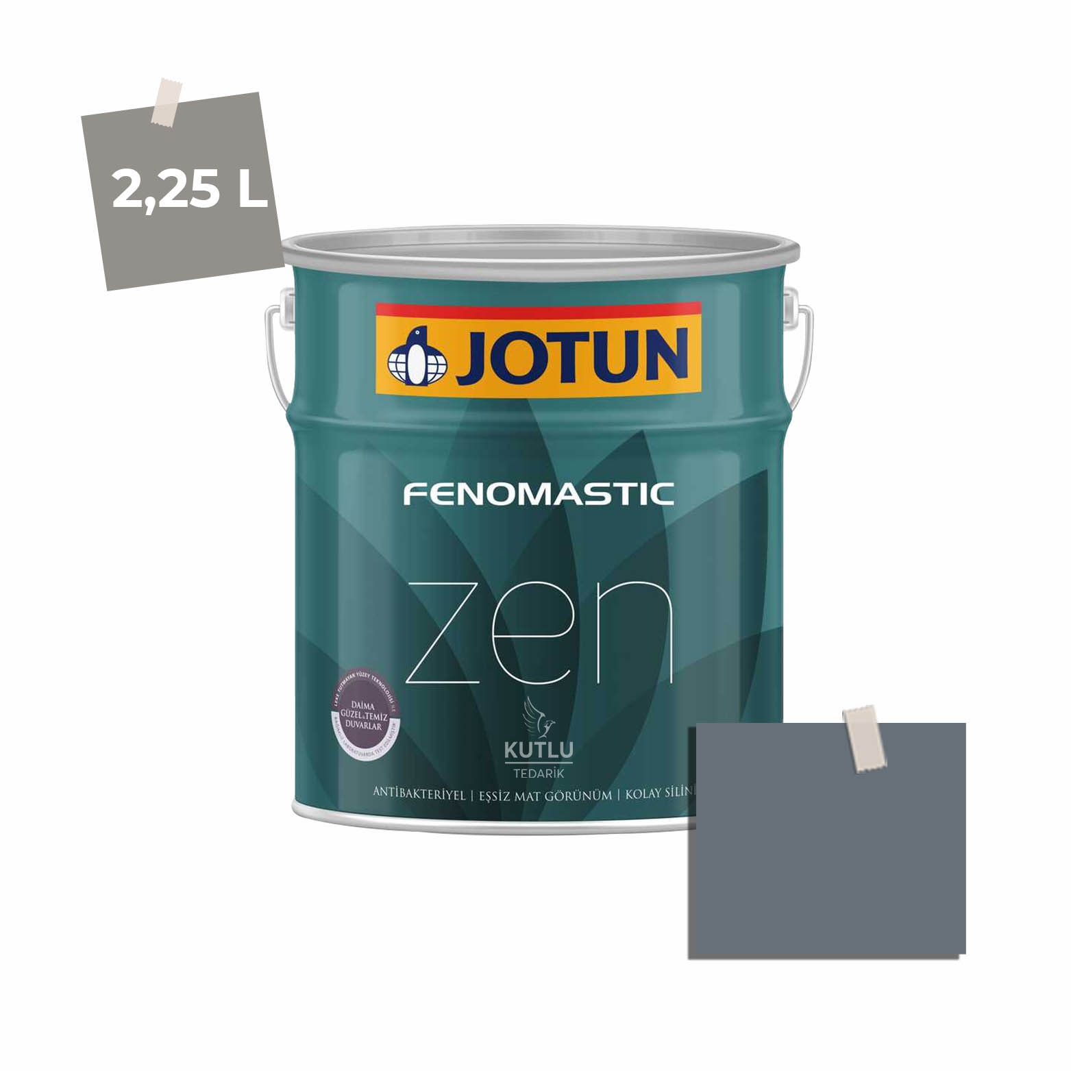 Jotun Fenomastic Zen Mat 2,25 Lt 4638 Elegant Blue Byge Ncs S6010-R90B