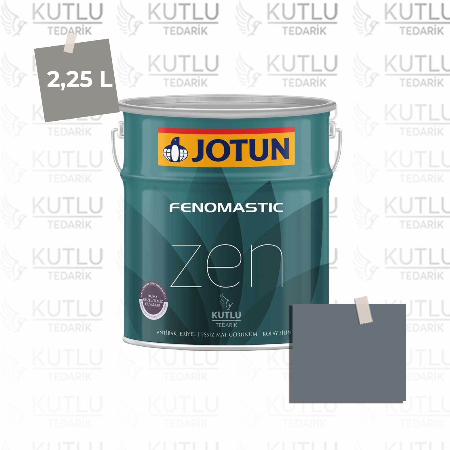 Jotun Fenomastic Zen Mat 2,25 Lt 4638 Elegant Blue Byge Ncs S6010-R90B